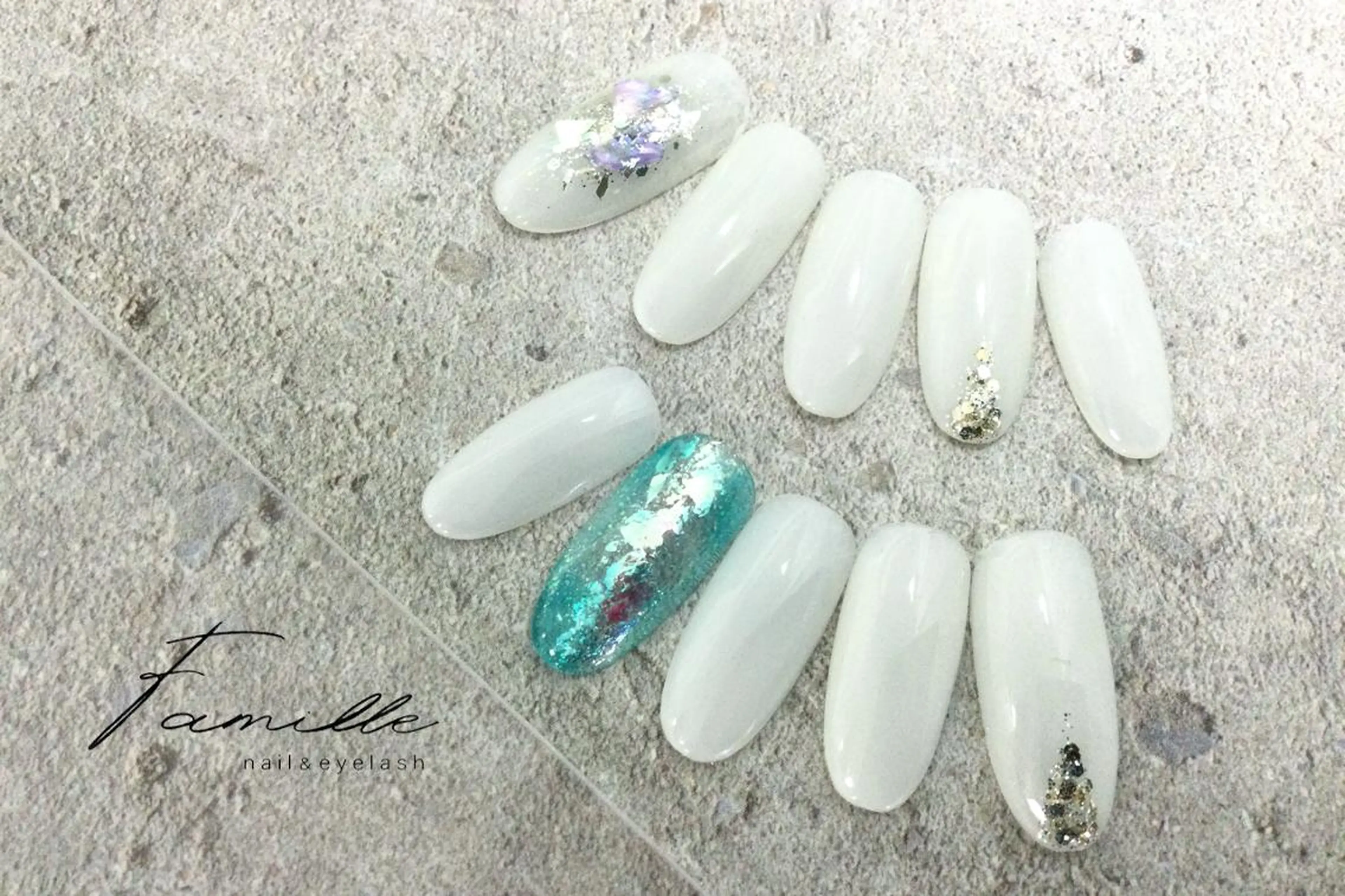 ネイル ニュアンスネイル Aika ネイルデザイナーのネイルデザイン