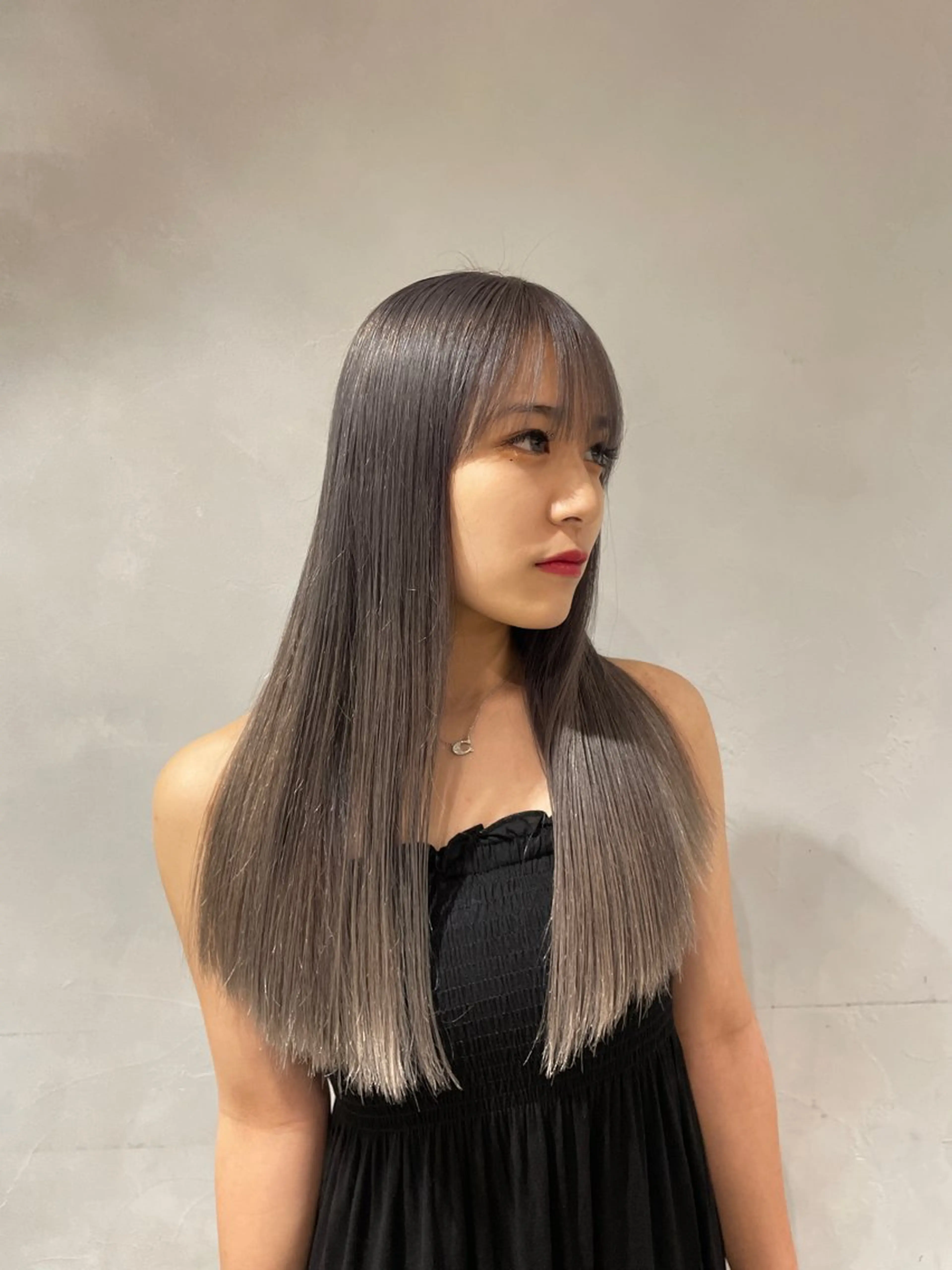 ロング レイヤーカット カット 池谷 玲哉のヘアスタイル