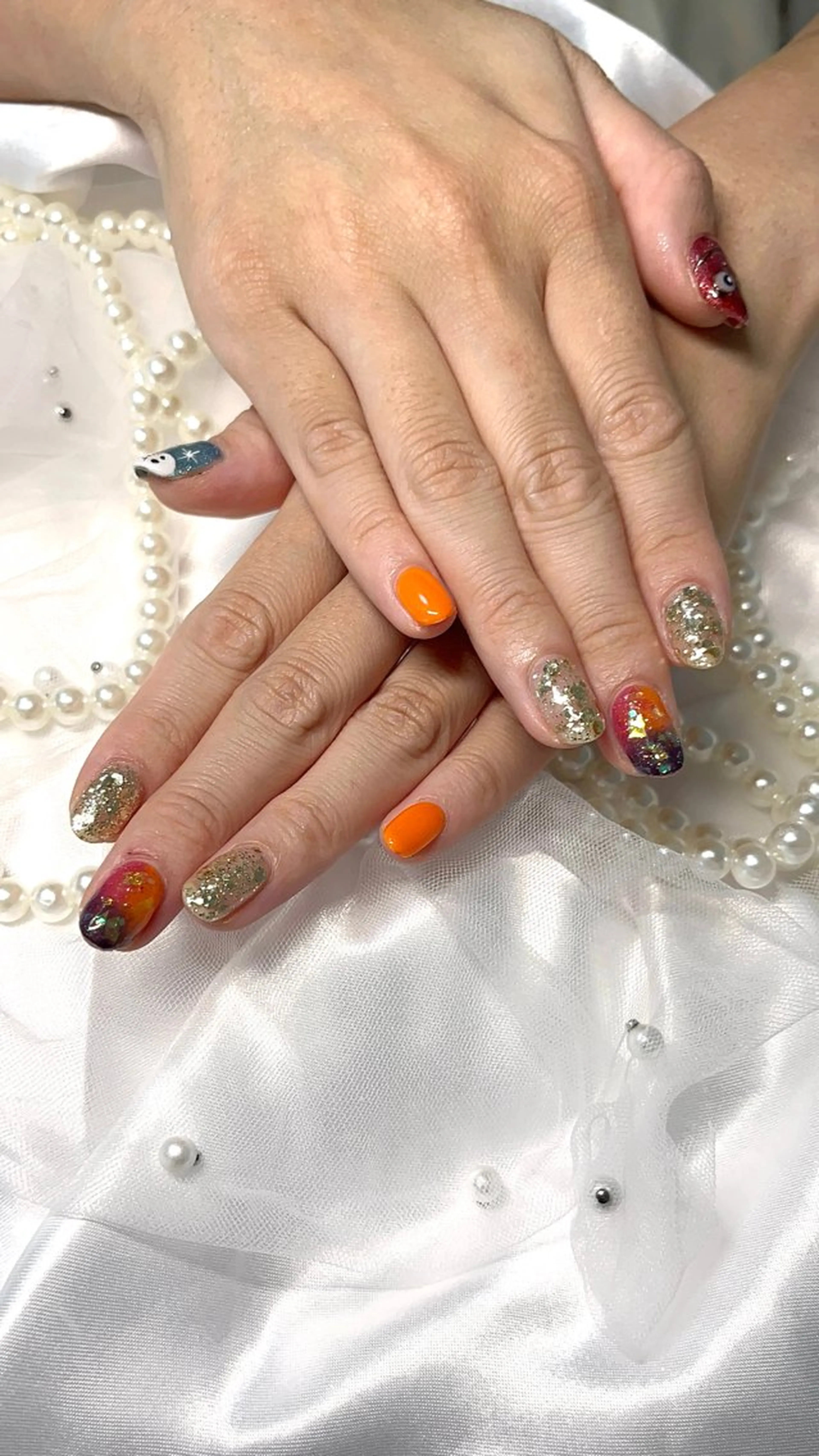 ネイル ハロウィン ハンドネイル Sweet Aiのネイルデザイン