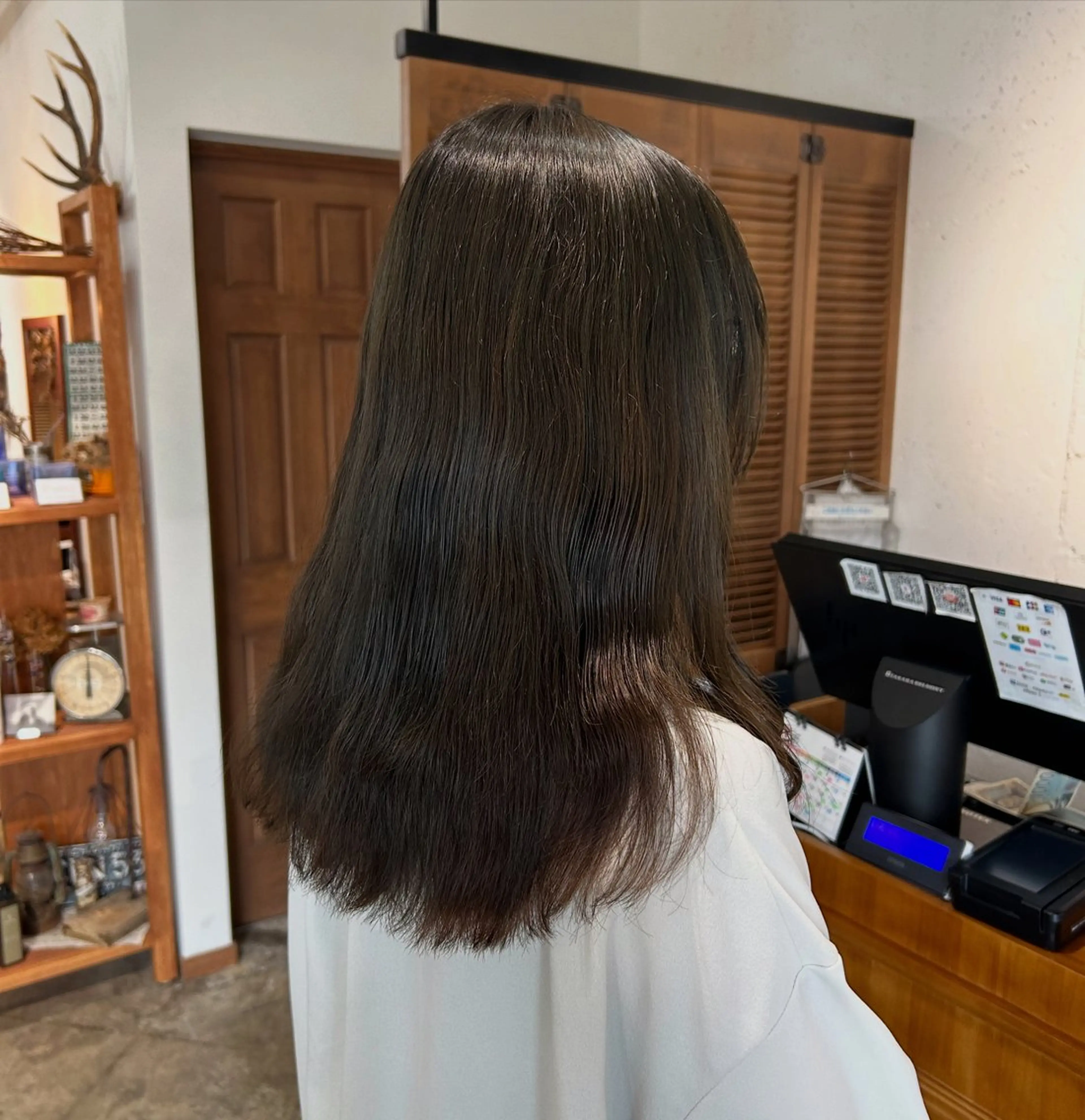 ロング カラー メンズカットモデル/ 鶴舞/犬塚愛奈のヘアスタイル