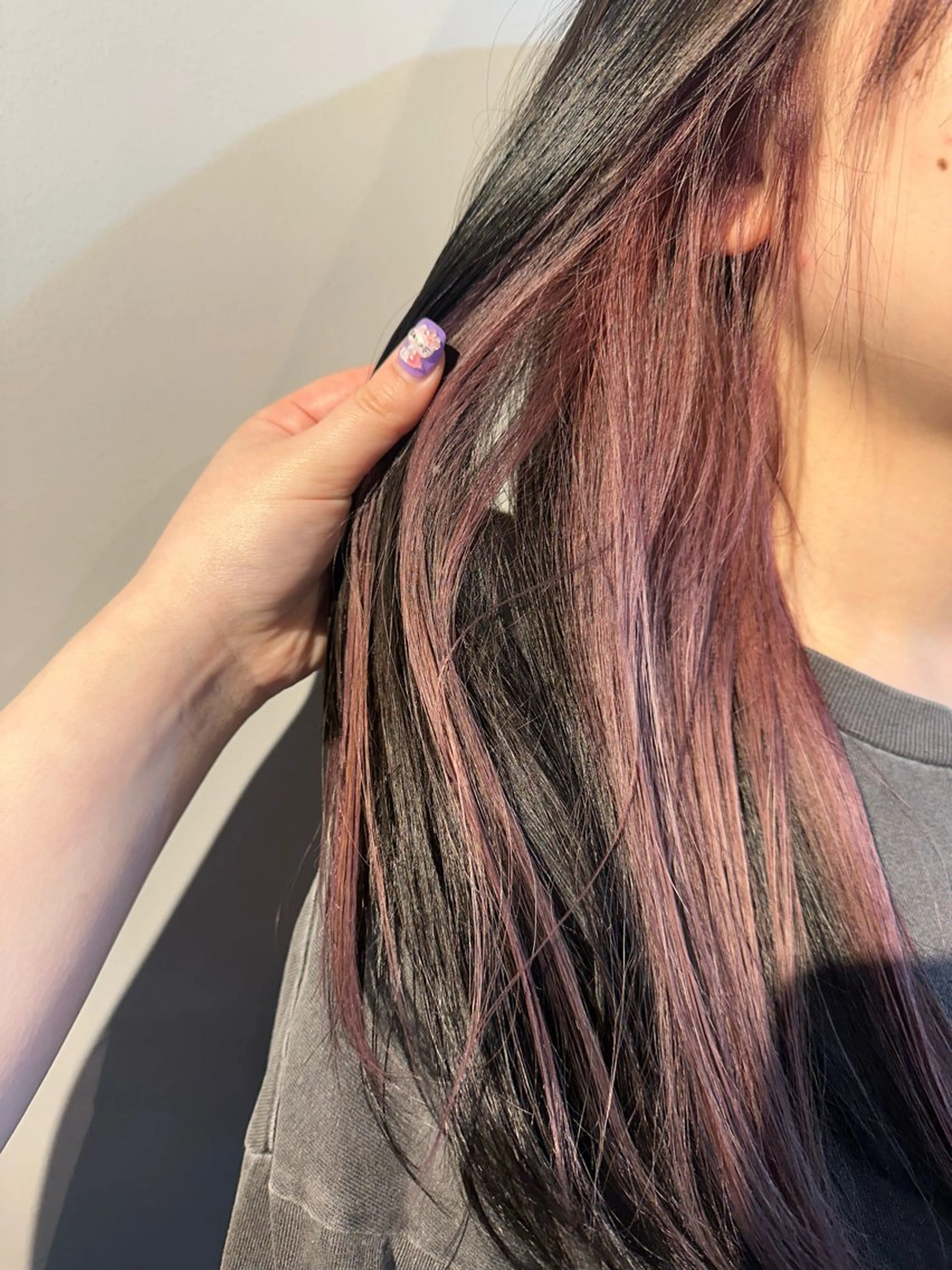 ロング カラー インナーカラー ピンクカラー 【sica】 nanaのヘアスタイル