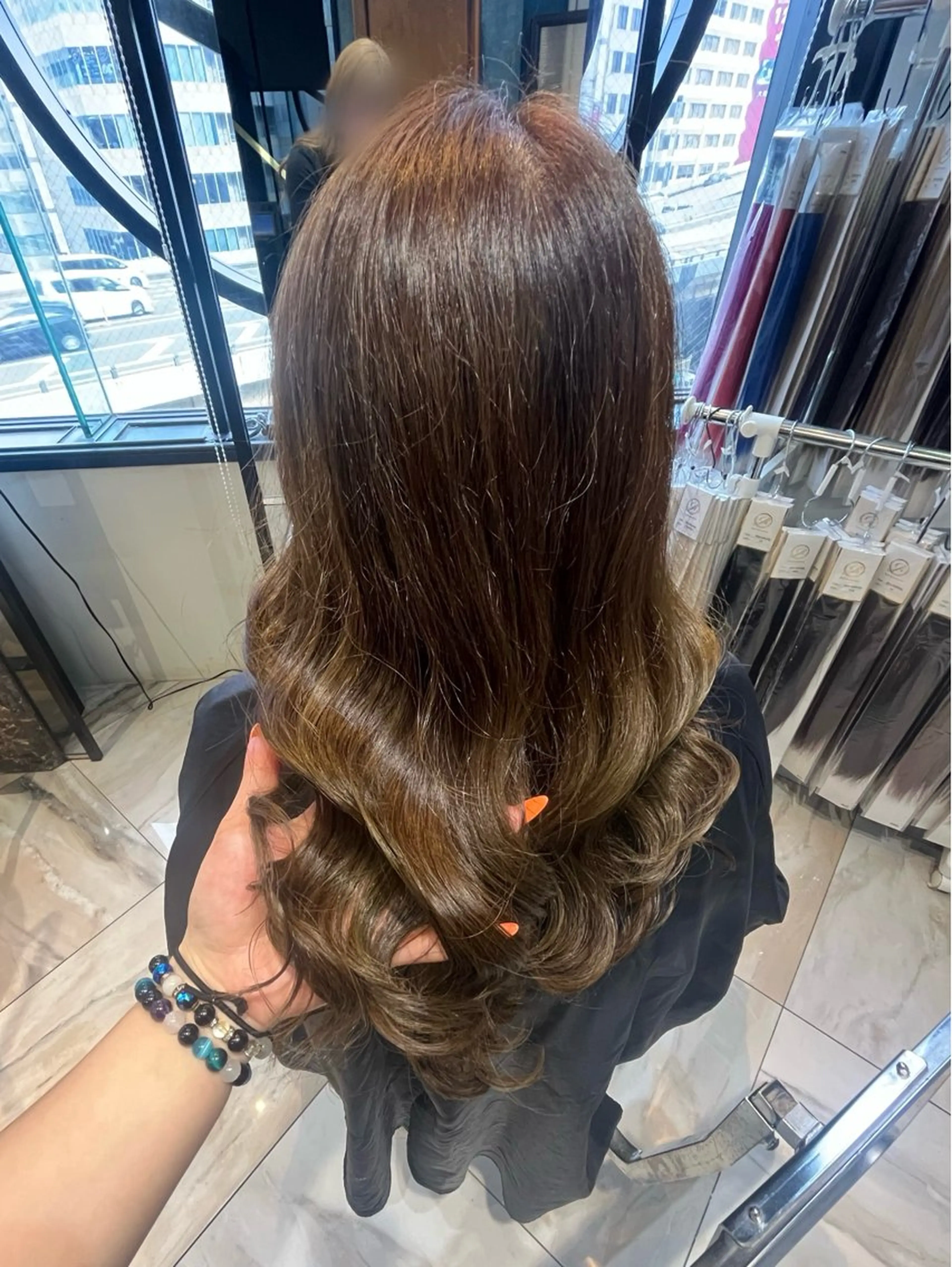 ロング ヘアカラー 梅田美容師/ SAEKAのヘアスタイル
