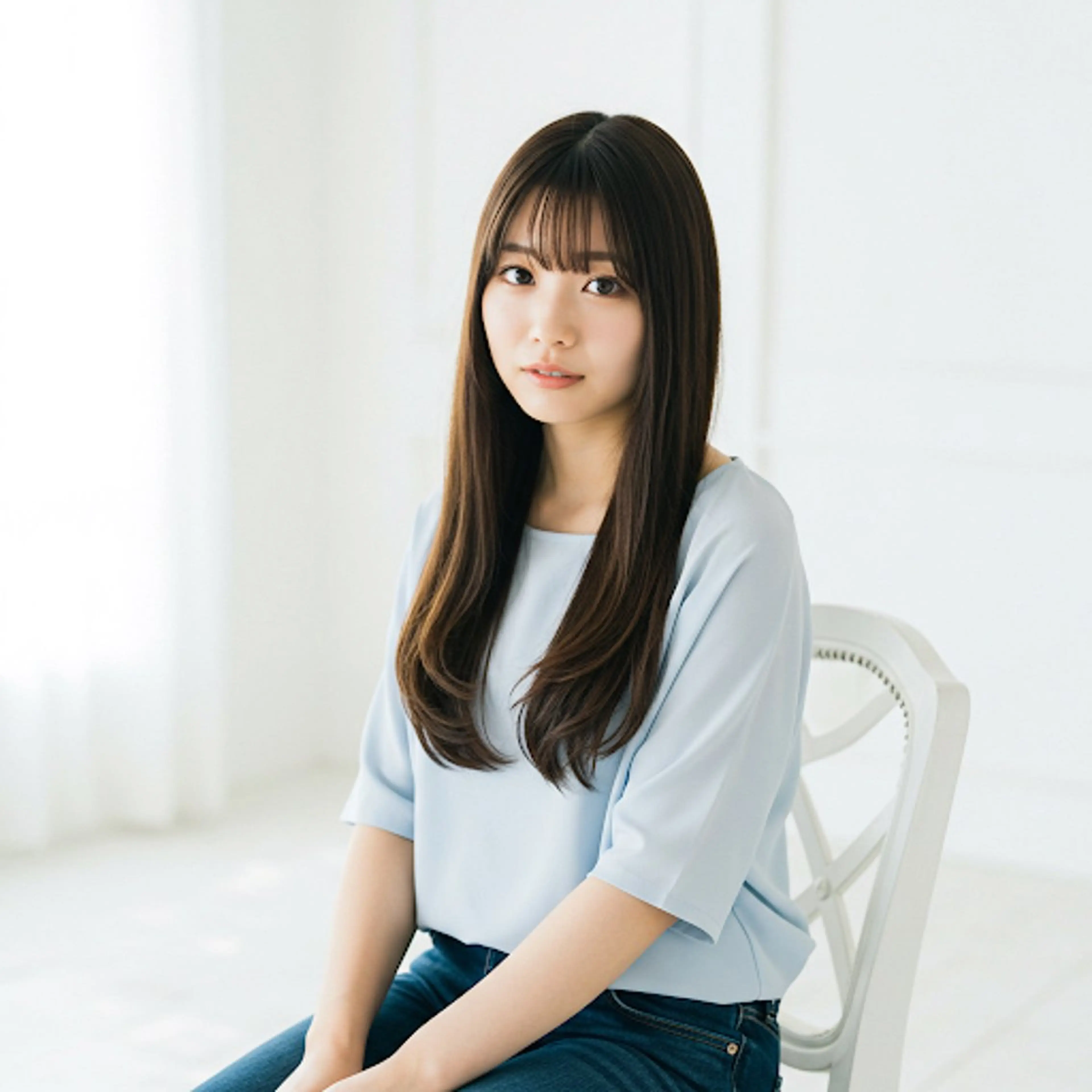 セミロング カット ヘアカラー トリートメント ヘッドスパ ✂︎ ｼﾝﾀｸ ✂︎のヘアスタイル