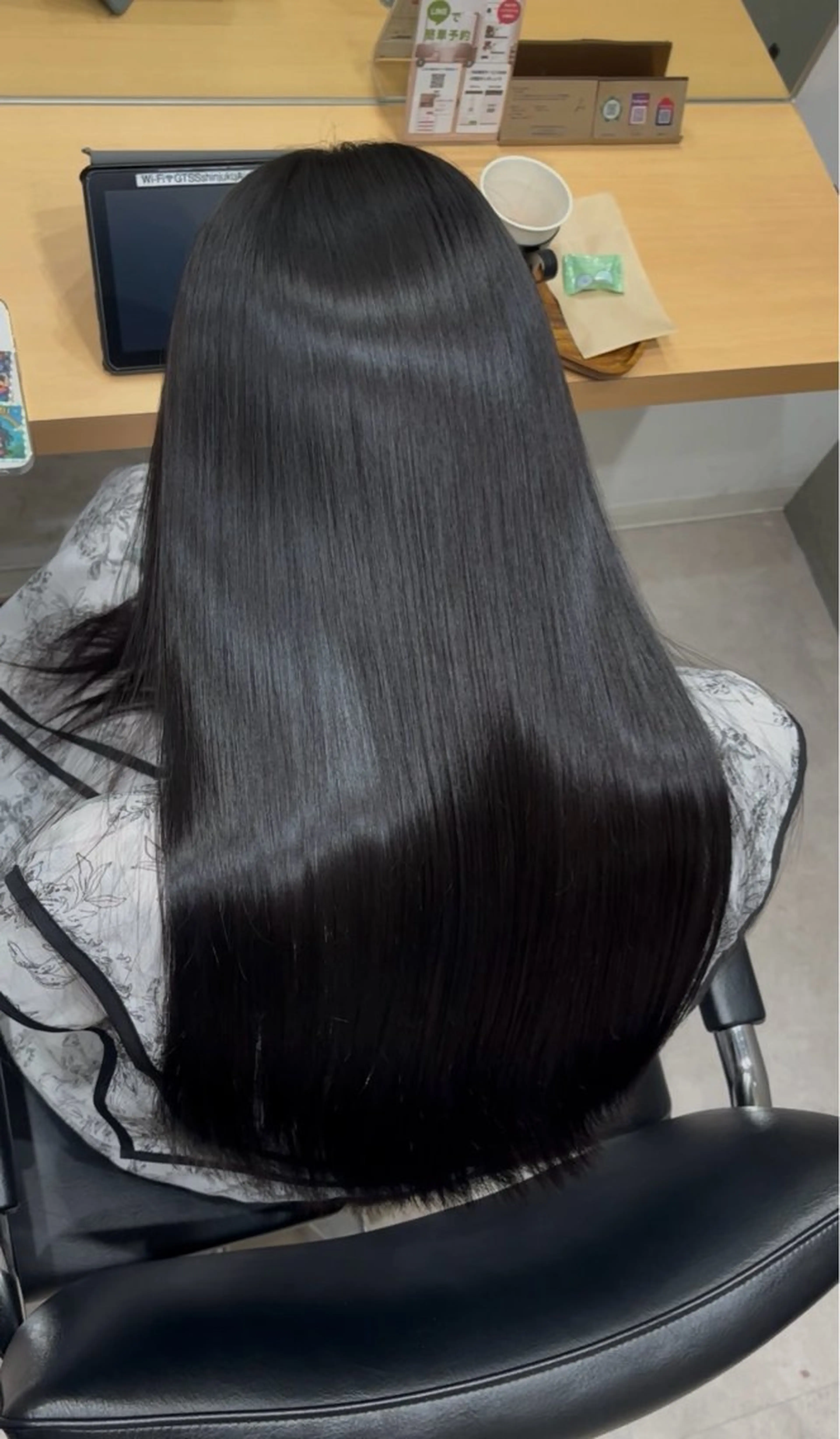 セミロング 髪質改善 トリートメント トリートメント ヘッドスパ 髪質改善ヘアケア 艶髪特化/上田のヘアスタイル