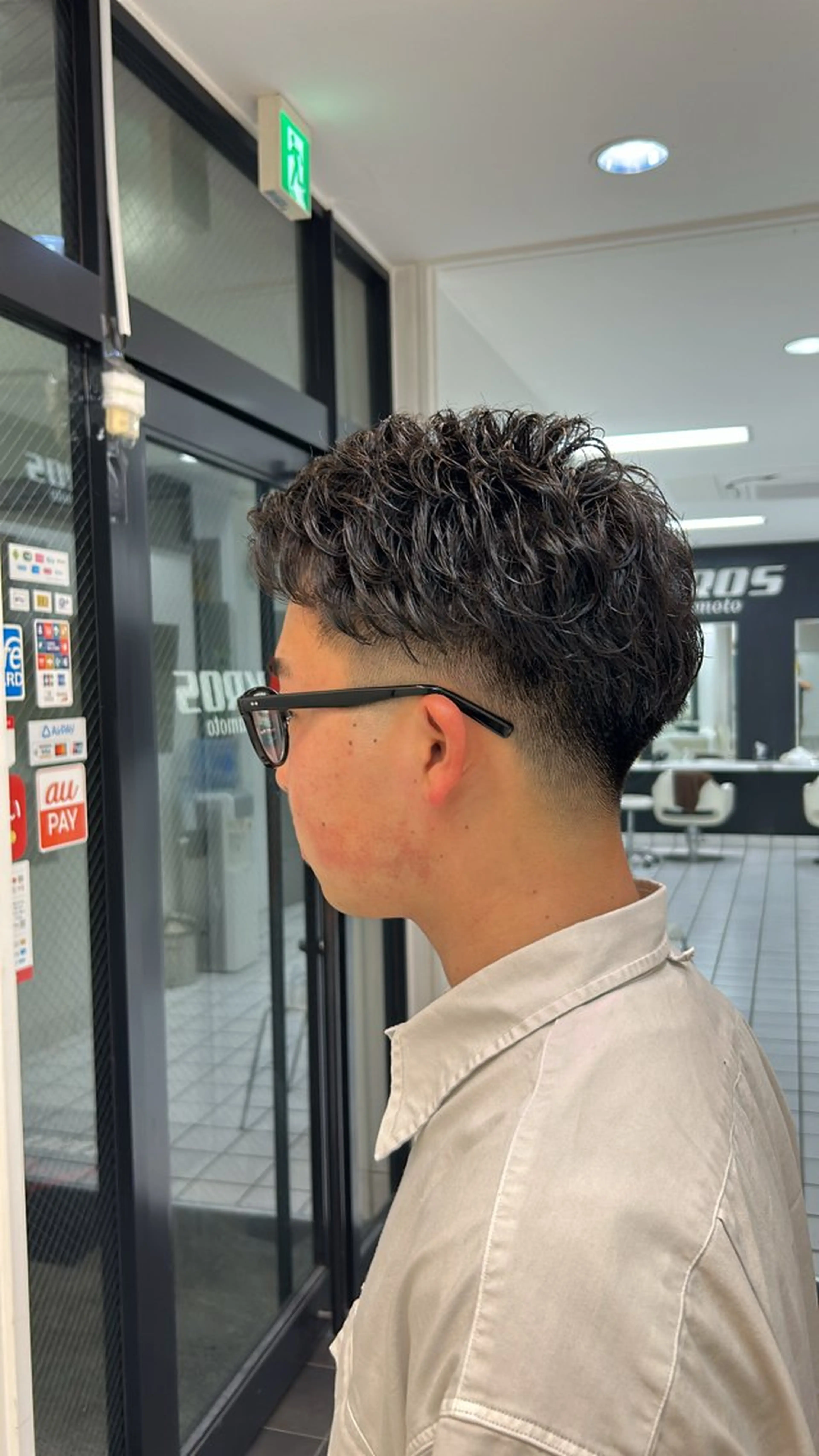 メンズ フェードカット 川津 由優暉のヘアスタイル