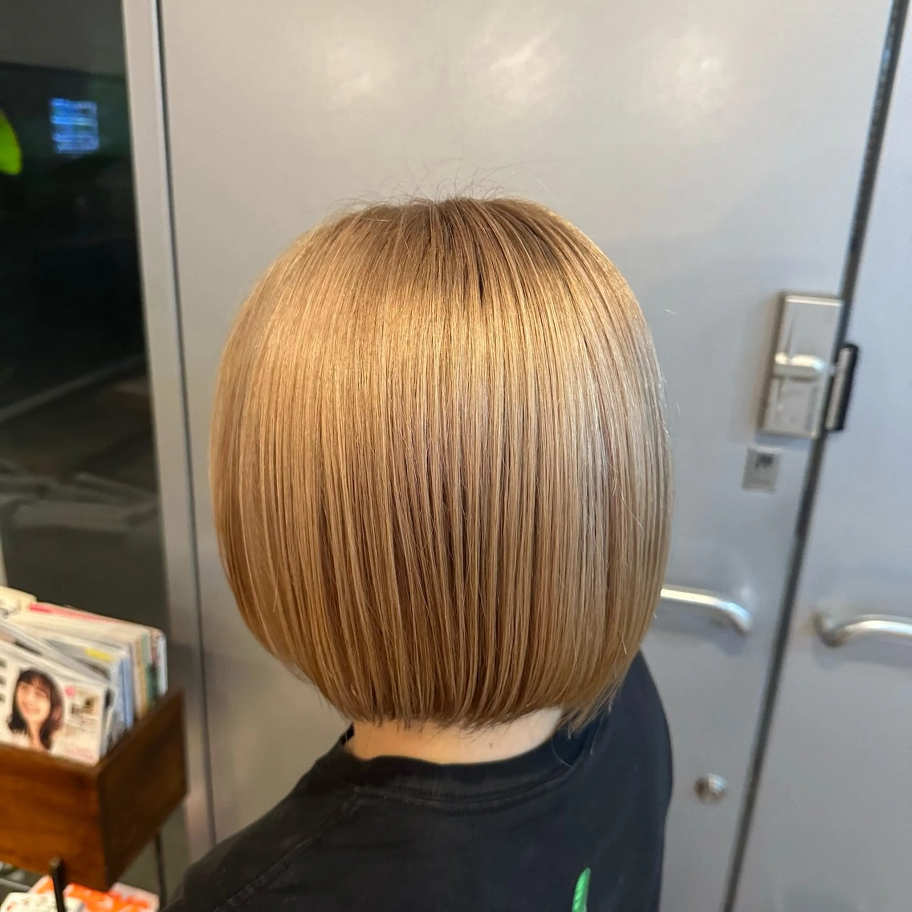 カラー ベージュカラー ブリーチ ミルクティーベージュ まさひろ /博多のヘアスタイル