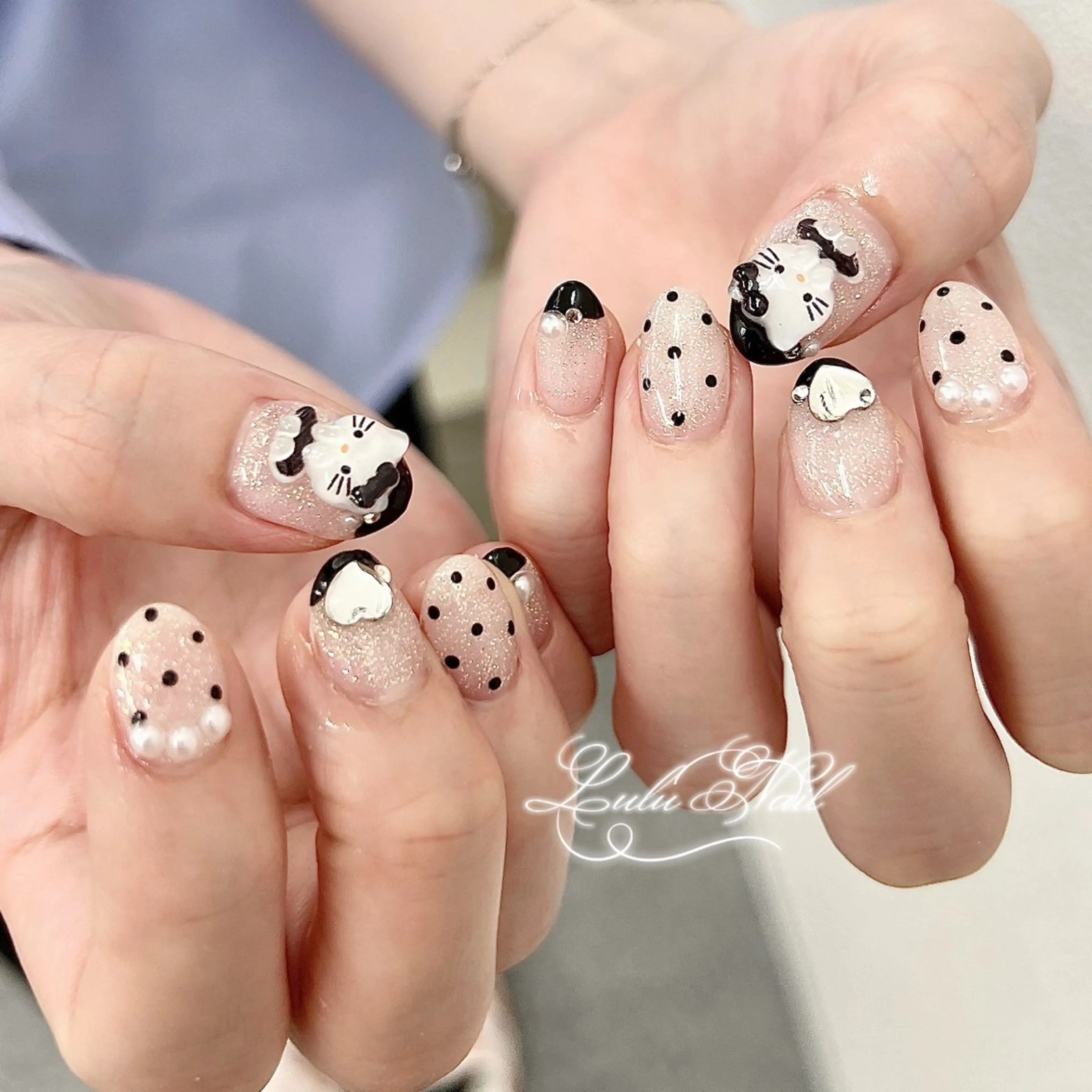 ネイル ハンドネイル Lulu Nail 🫧ユユのネイルデザイン