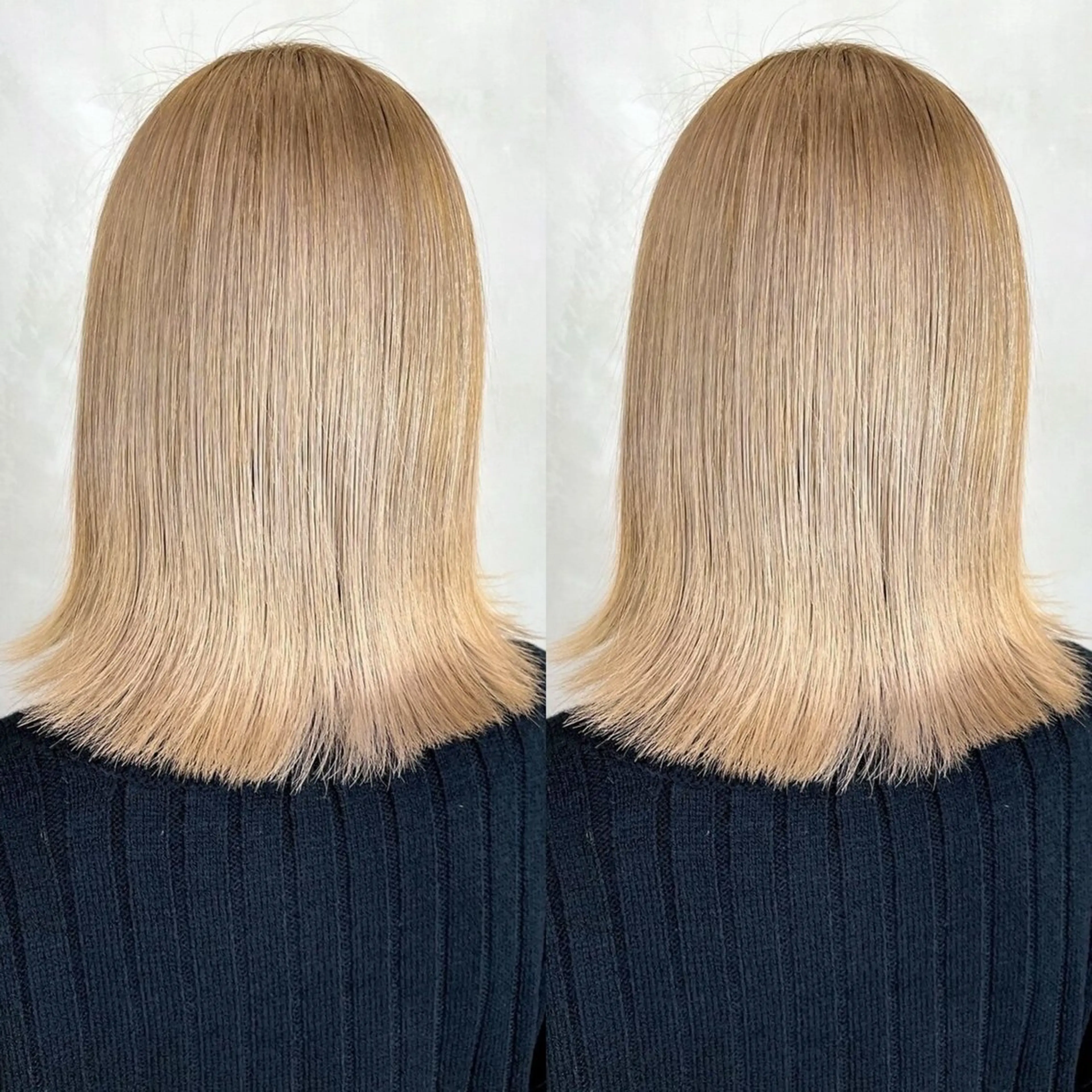 【✨🪞艶々上品ハイトーン🪞✨】ケアブリーチ💎+ダメージレスケアカラー🎨+2stepトリートメント🫧の写真