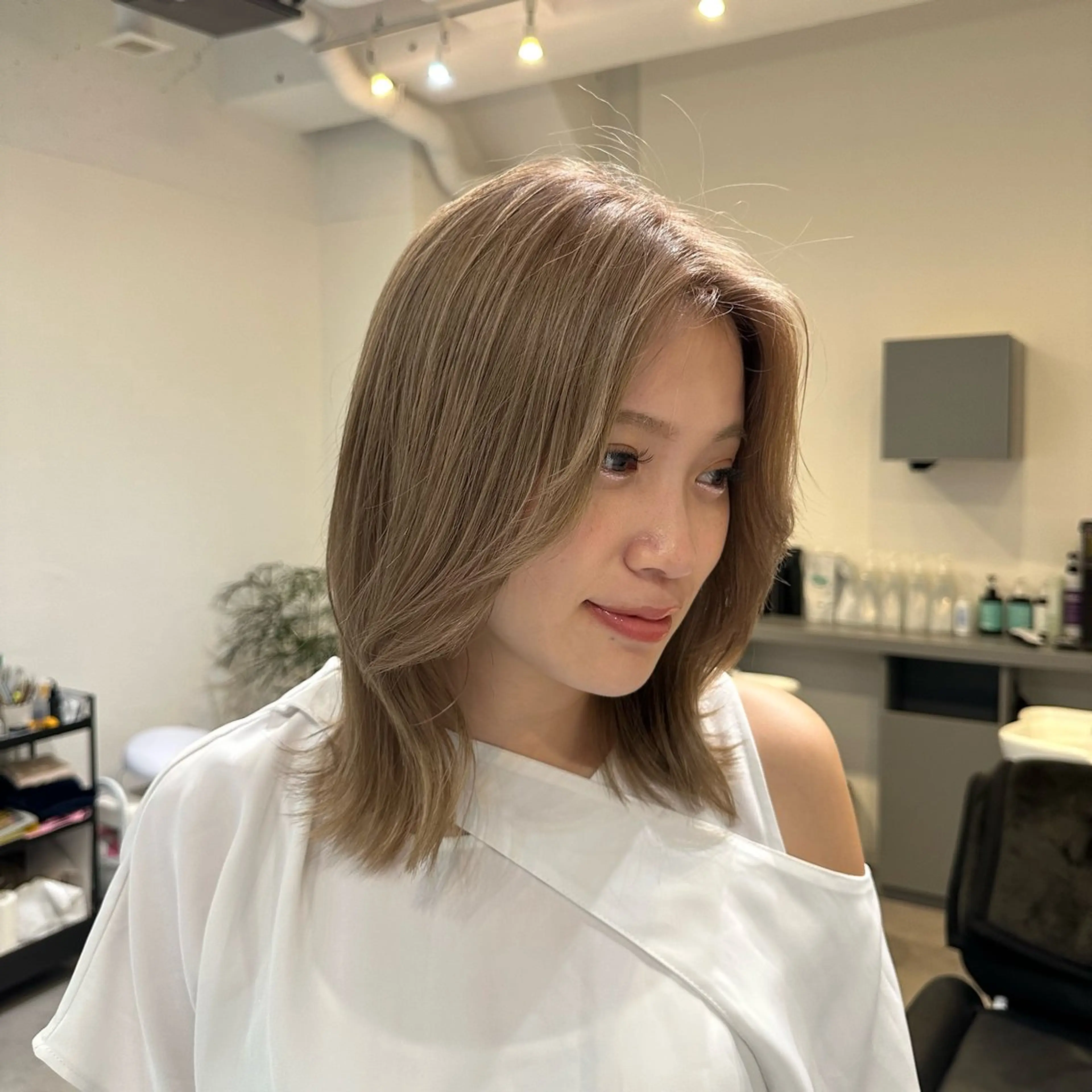 ブリーチオンカラー＋1step トリートメントの写真