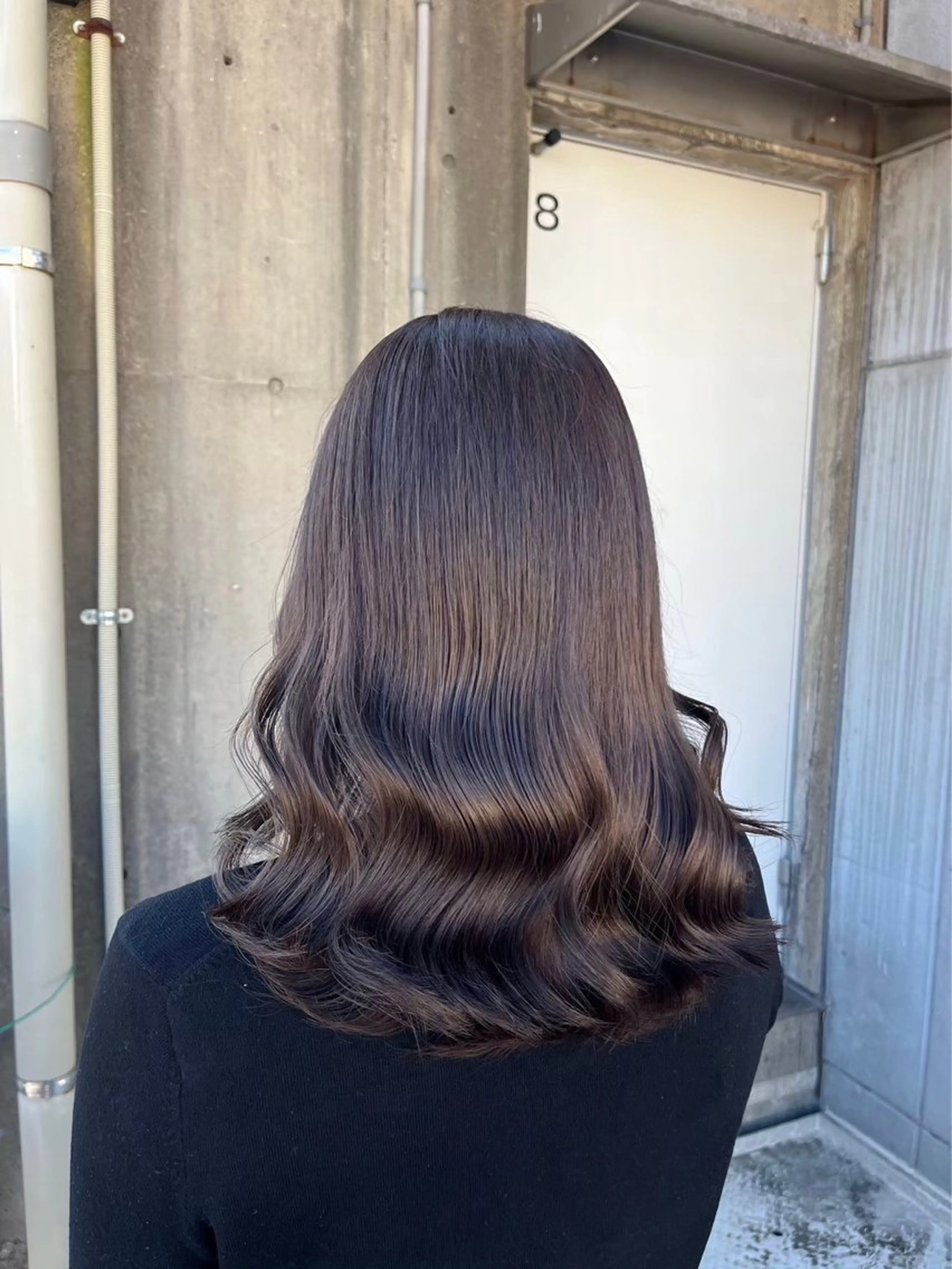 ロング カラー 表参道/透明感カラー /暗髪/ジュキヤのヘアスタイル