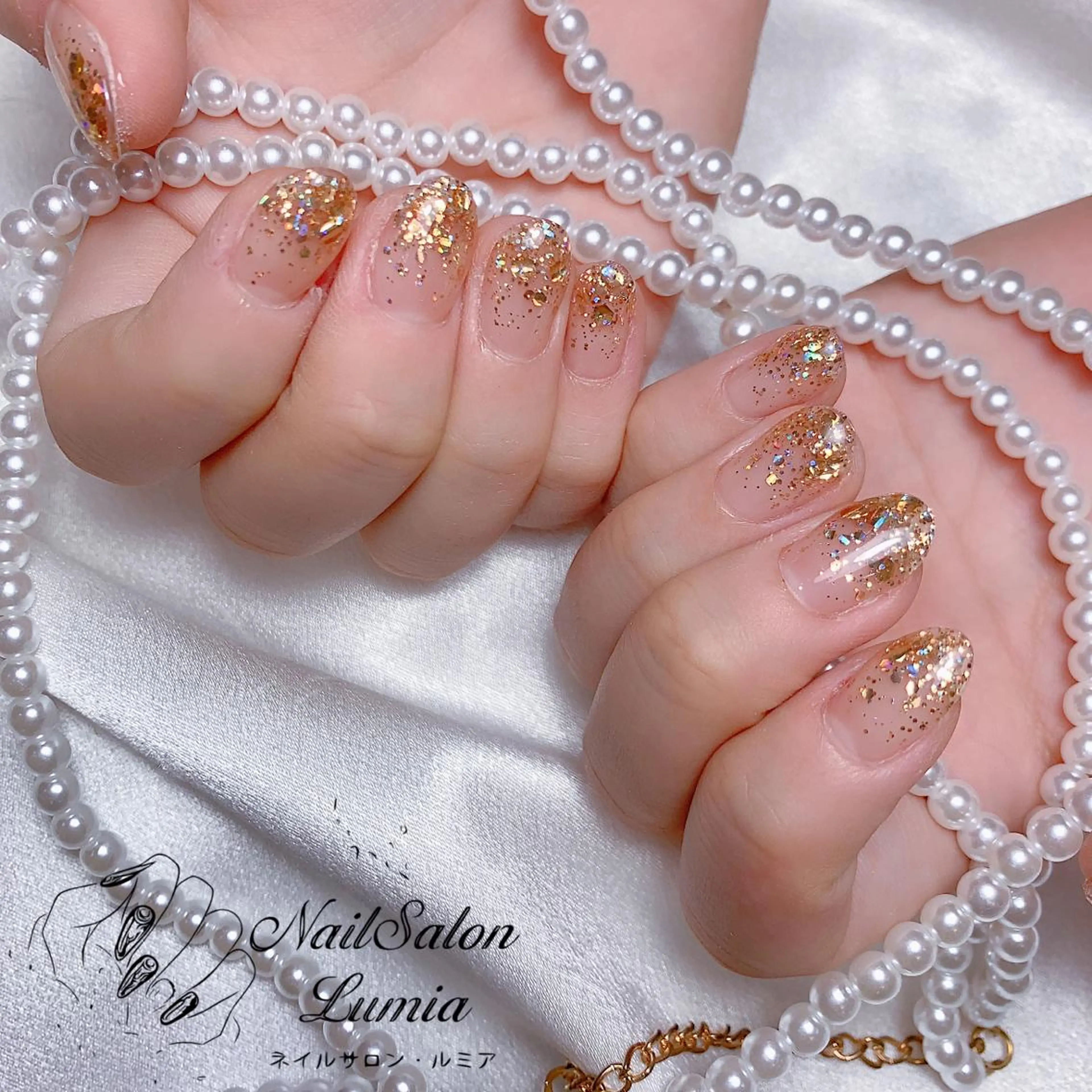 ネイル ハンドネイル ネイルサロン ルミア Lumia 店長のネイルデザイン