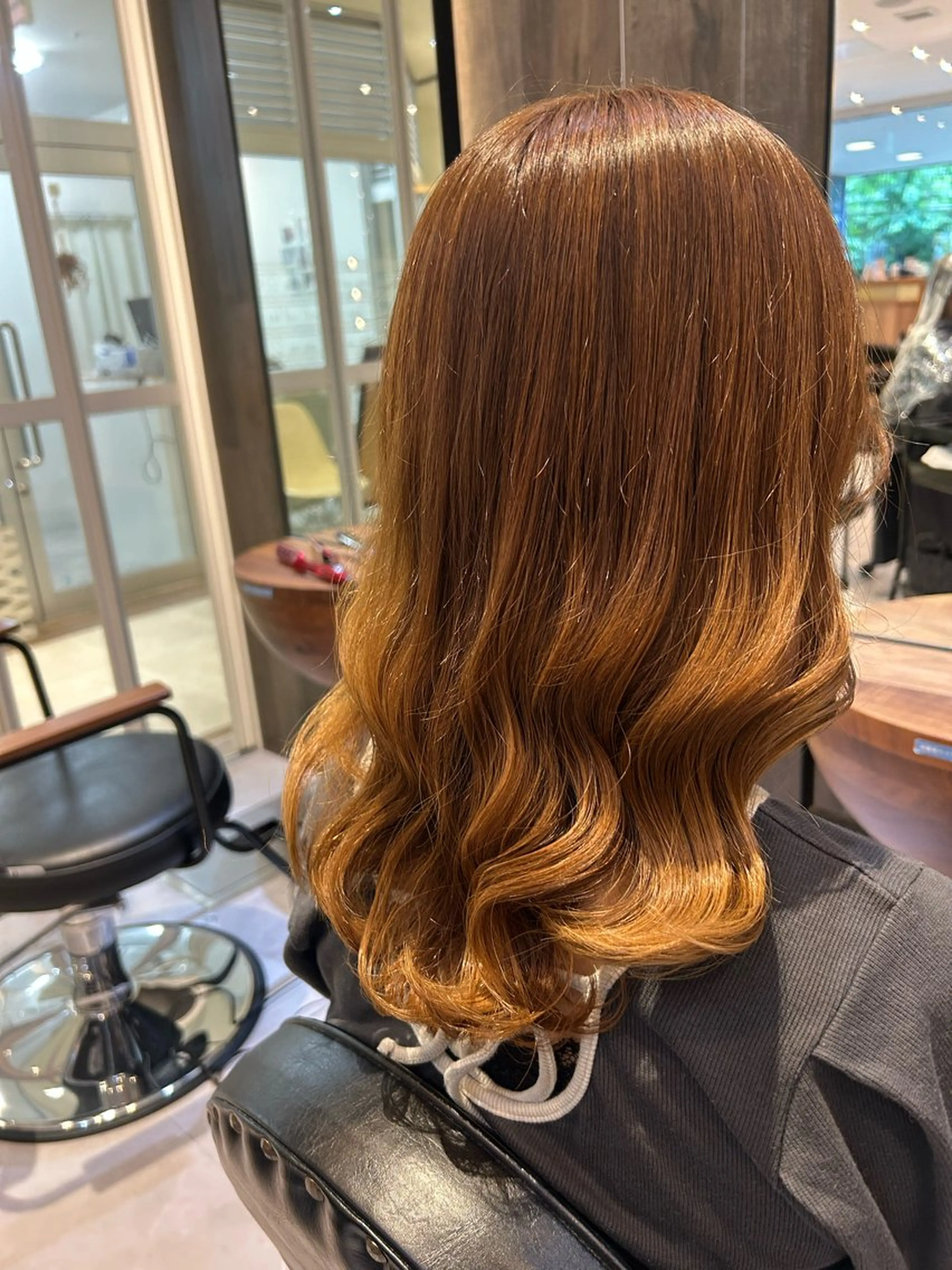 ミディアム ヘアアレンジ ヘアセット 縮毛矯正/カット/ 韓国ヘア/蛯原🍤のヘアスタイル