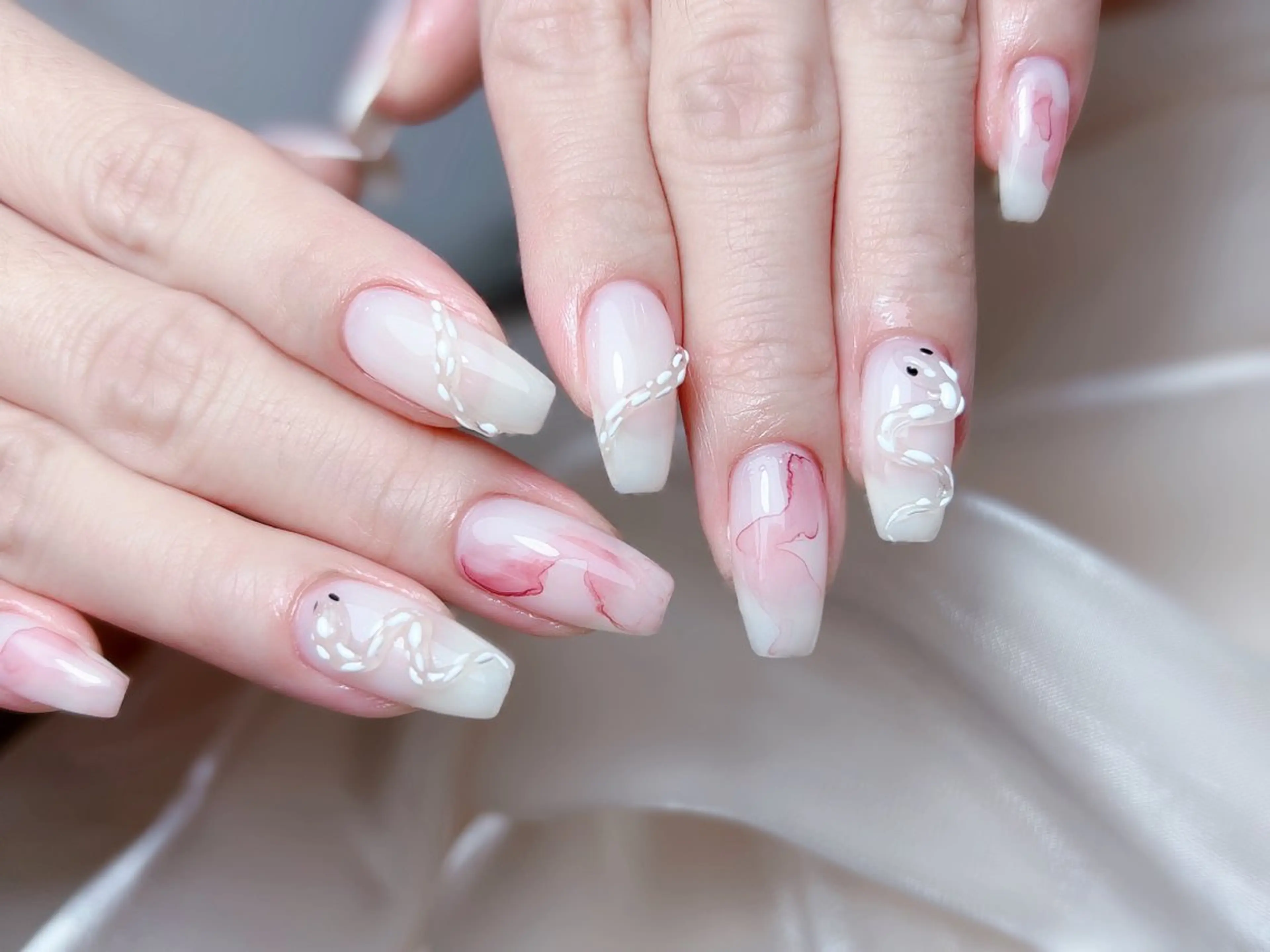 ネイル M🌷nail 長さだし専門店のネイルデザイン