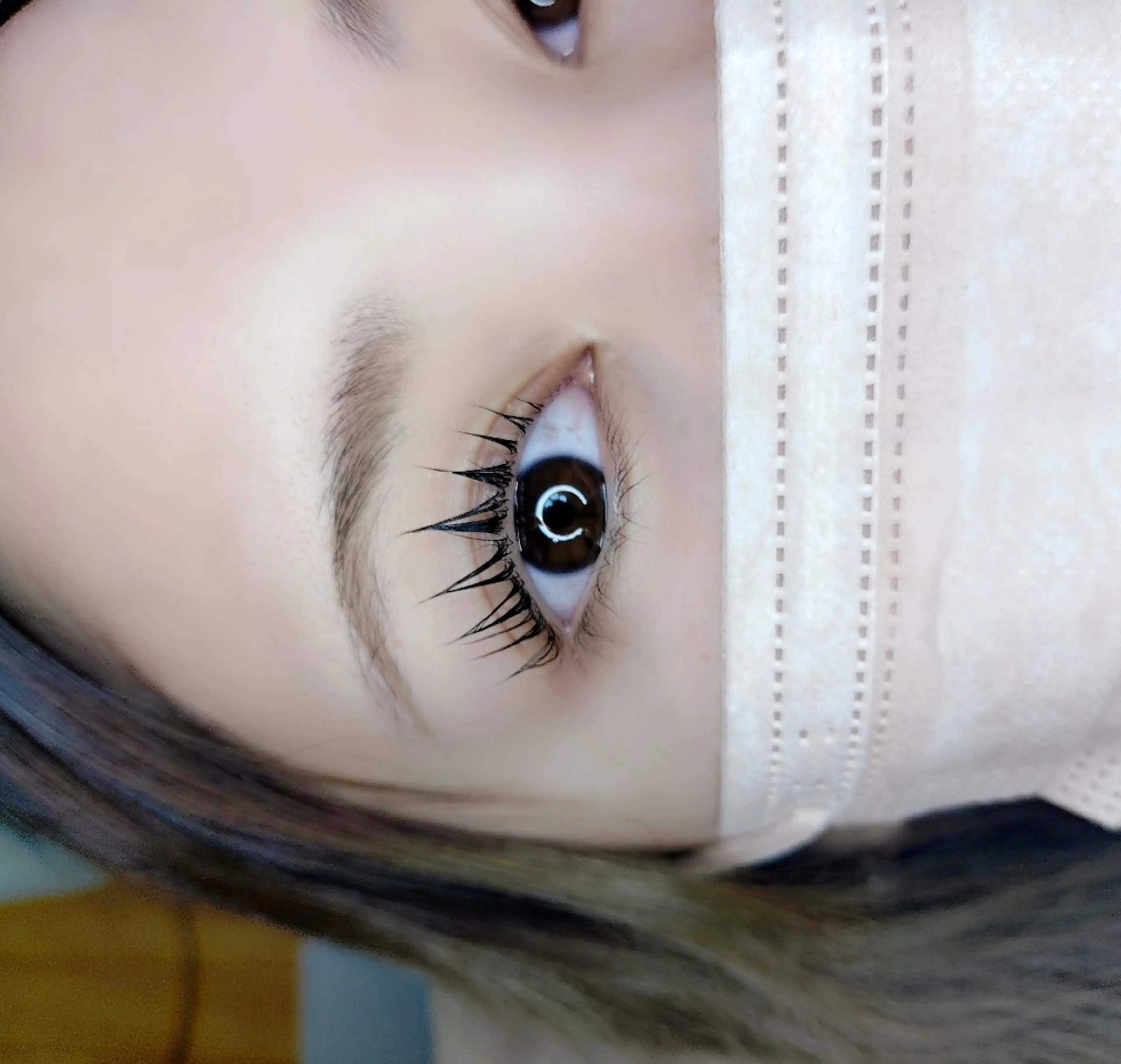 マツエク・マツパ ナチュラル 一重×まつ毛パーマ マツパ maison calmeのマツエク・マツパデザイン