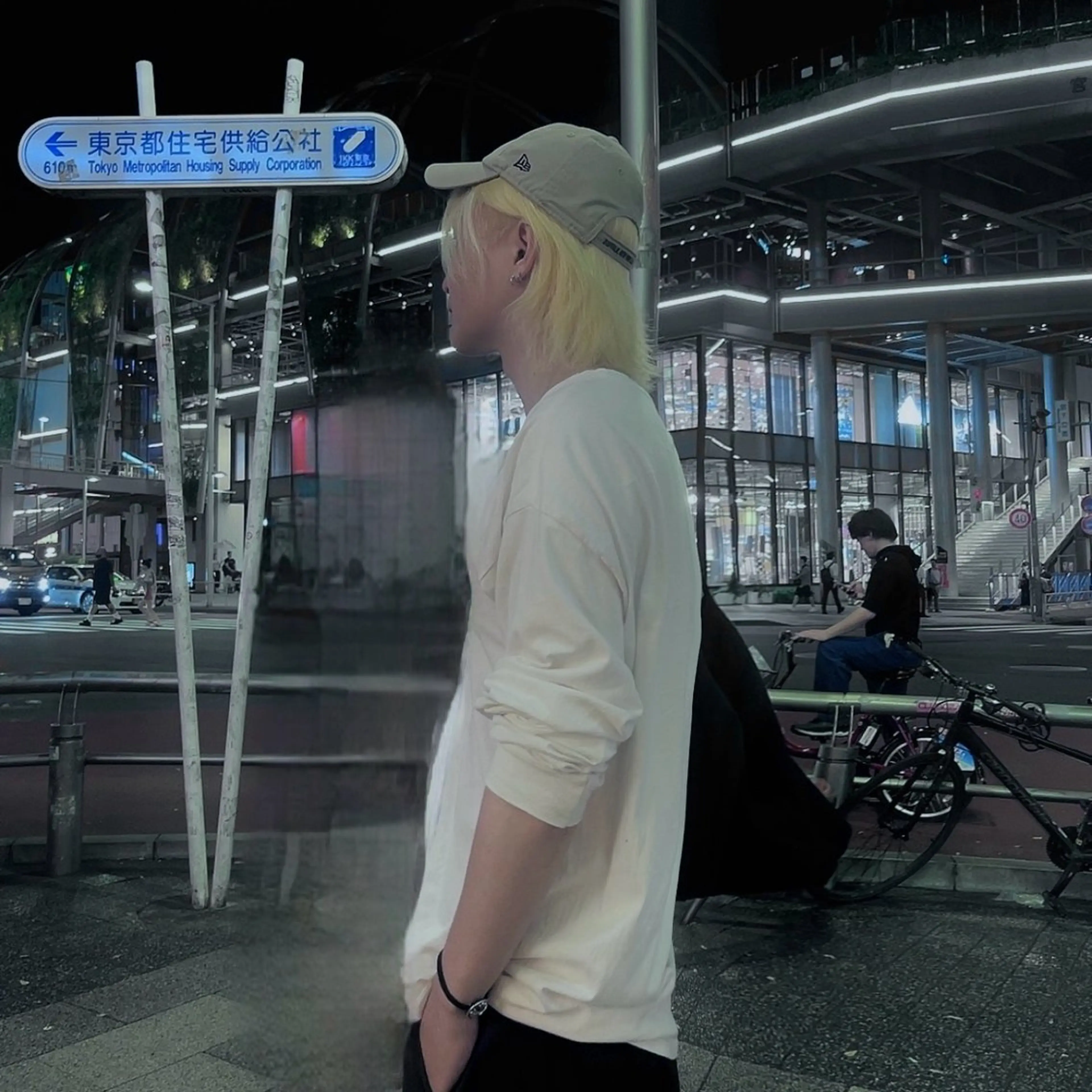 セミロング メンズ カット ヘアカラー メンズカット特化🐺 ウルフ[店長]置塩祥のヘアスタイル