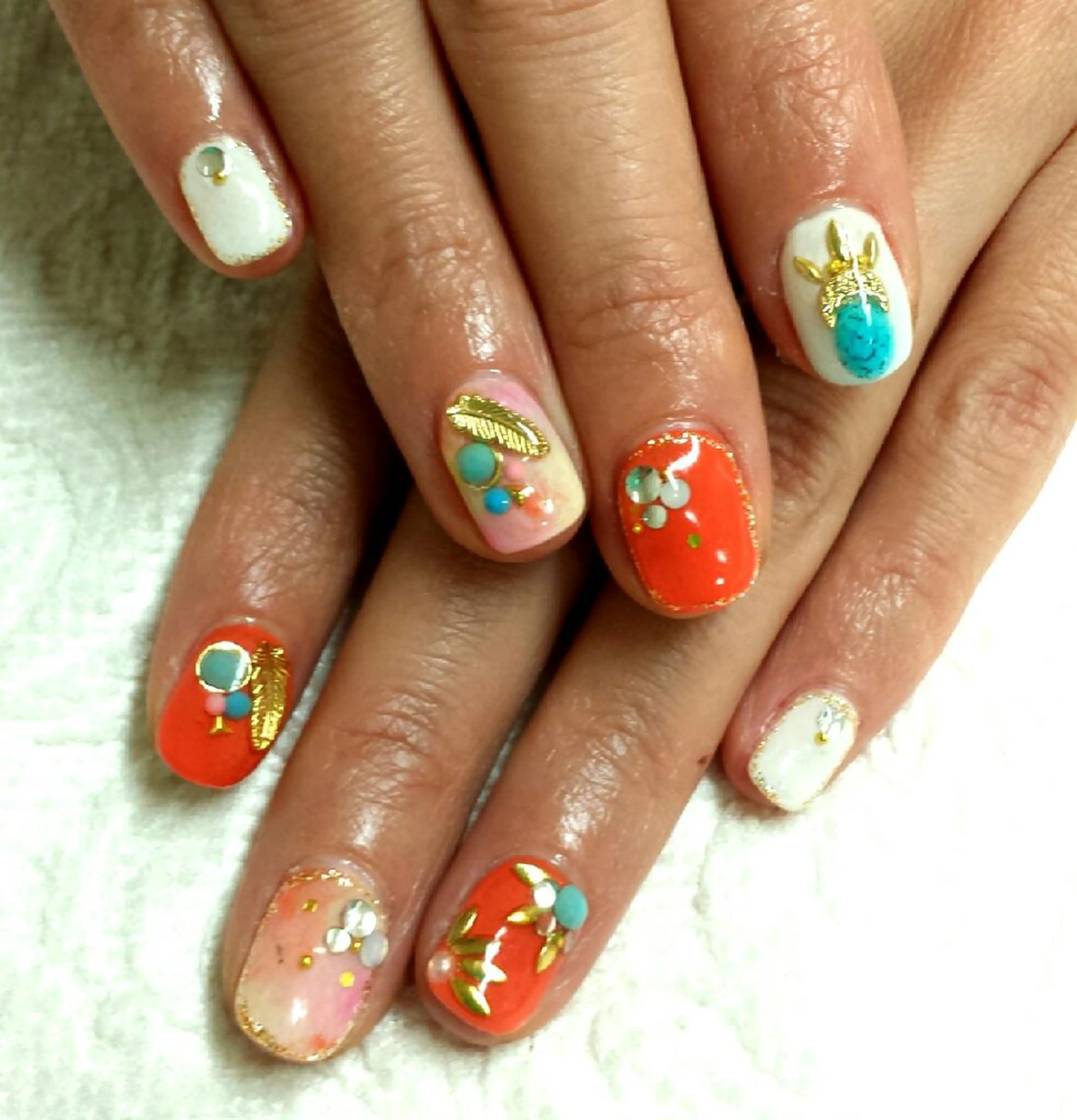 ネイル 河野ちえ (雑誌掲載サロン)のネイルデザイン