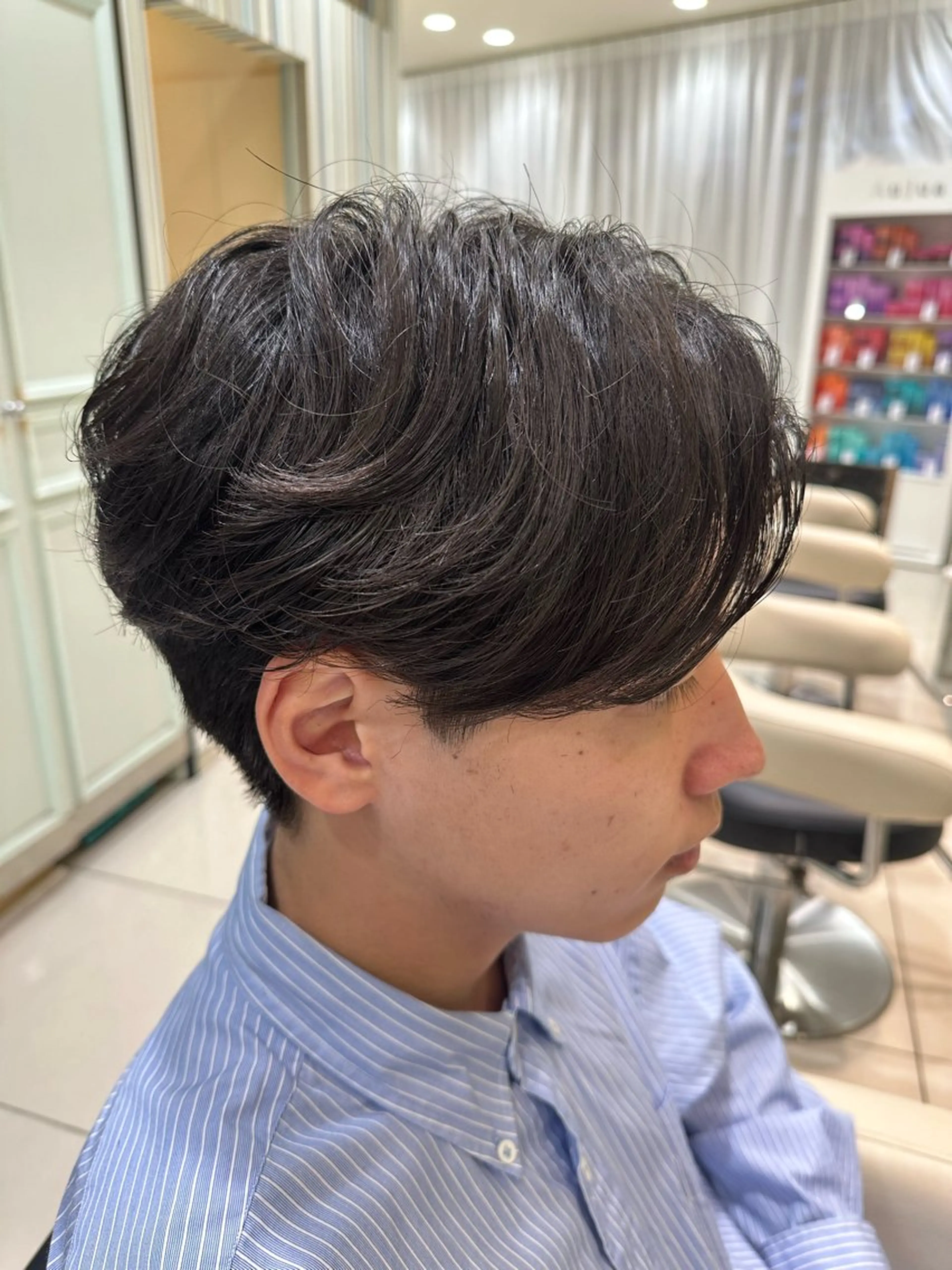 パーマ メンズ カルマパーマ メンズ韓国風 メンズパーマ ニュアンスパーマ 🍀メンズパーマ職人 池袋🍀Yuraのヘアスタイル