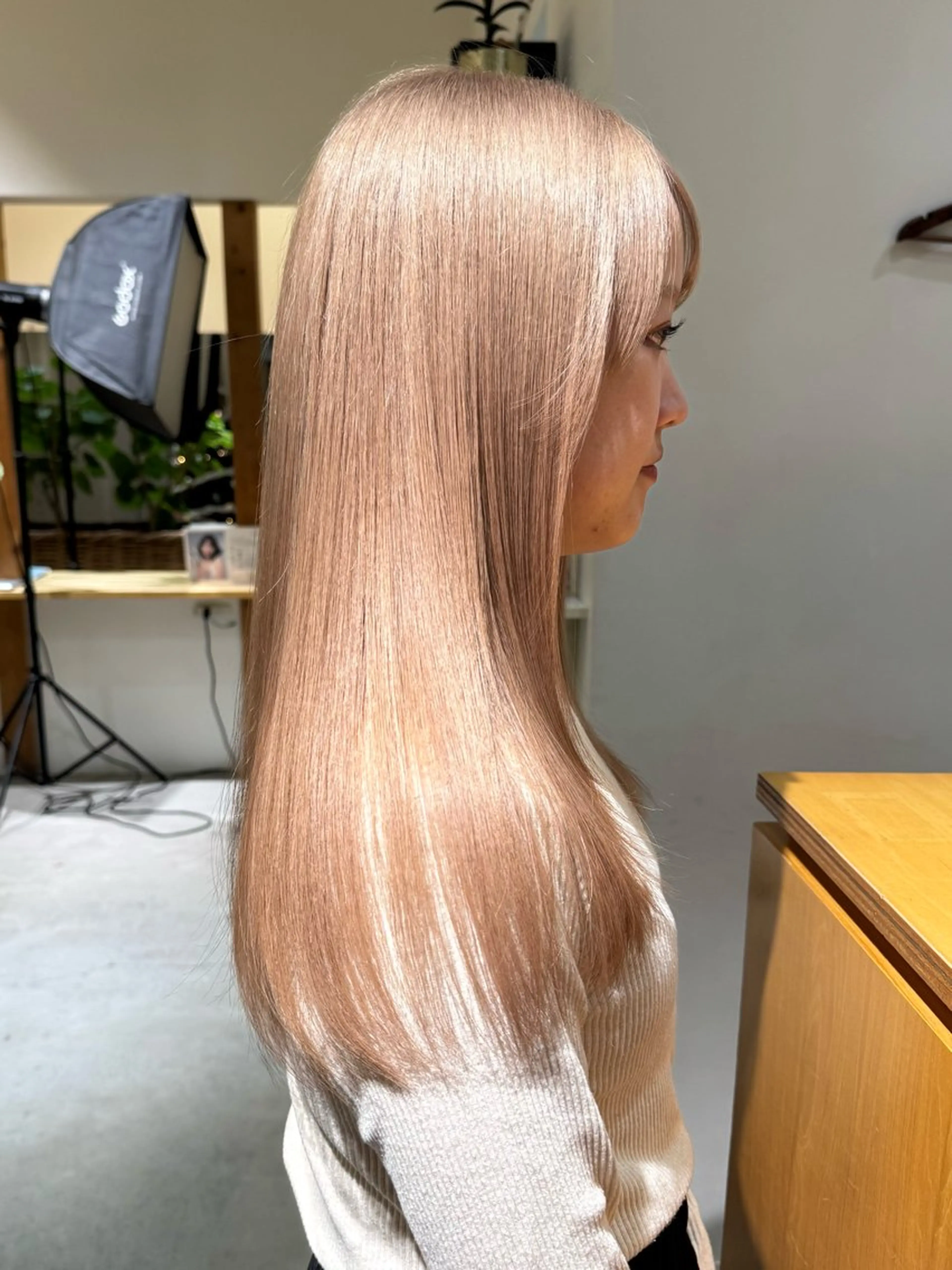 ロング カラー 中西倖 トップスタイリストのヘアスタイル