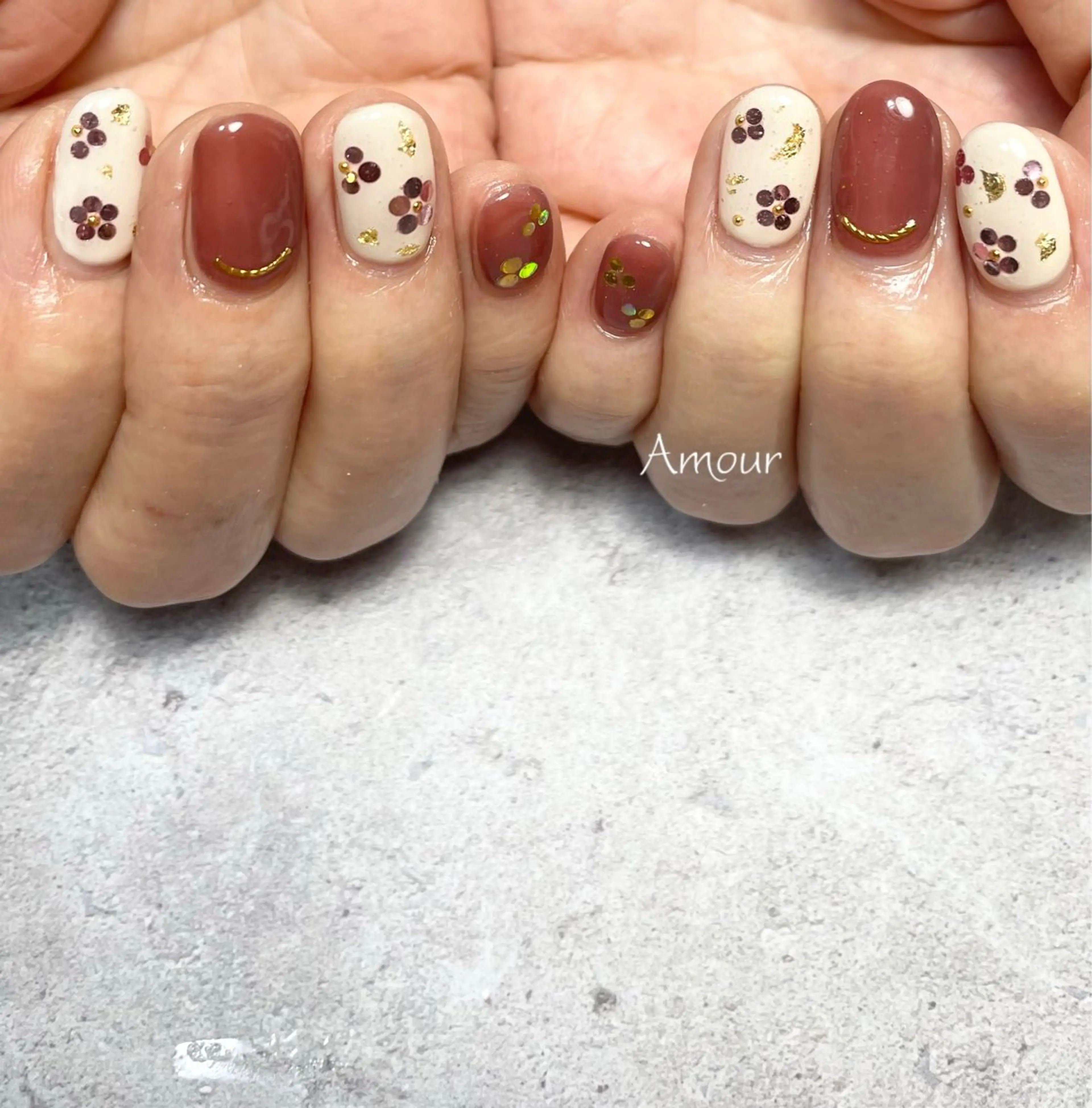 ネイル ハンドネイル Nail Salon Amourのネイルデザイン