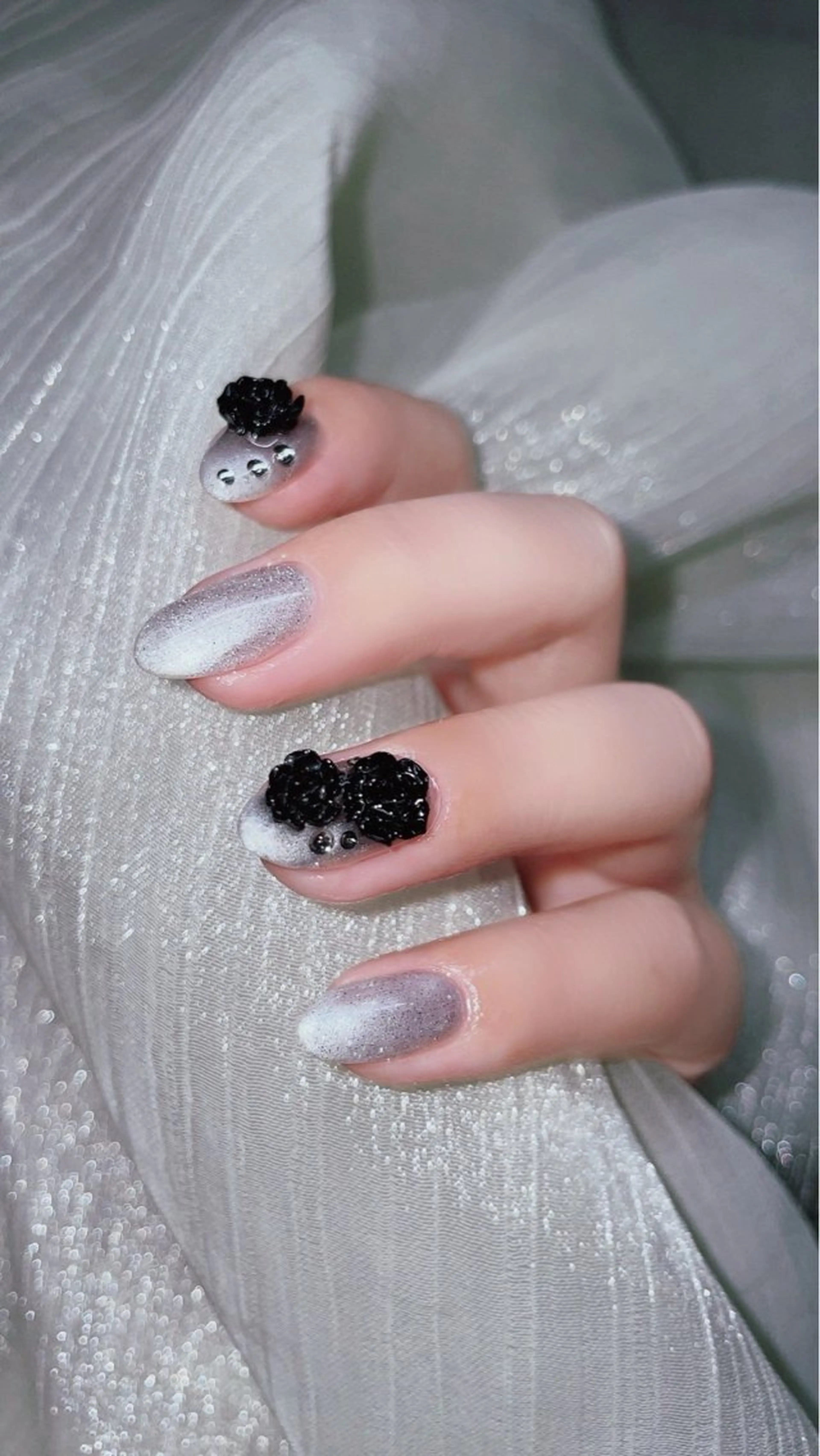 ネイル ストーンネイル ハンドネイル Nailist suzuのネイルデザイン