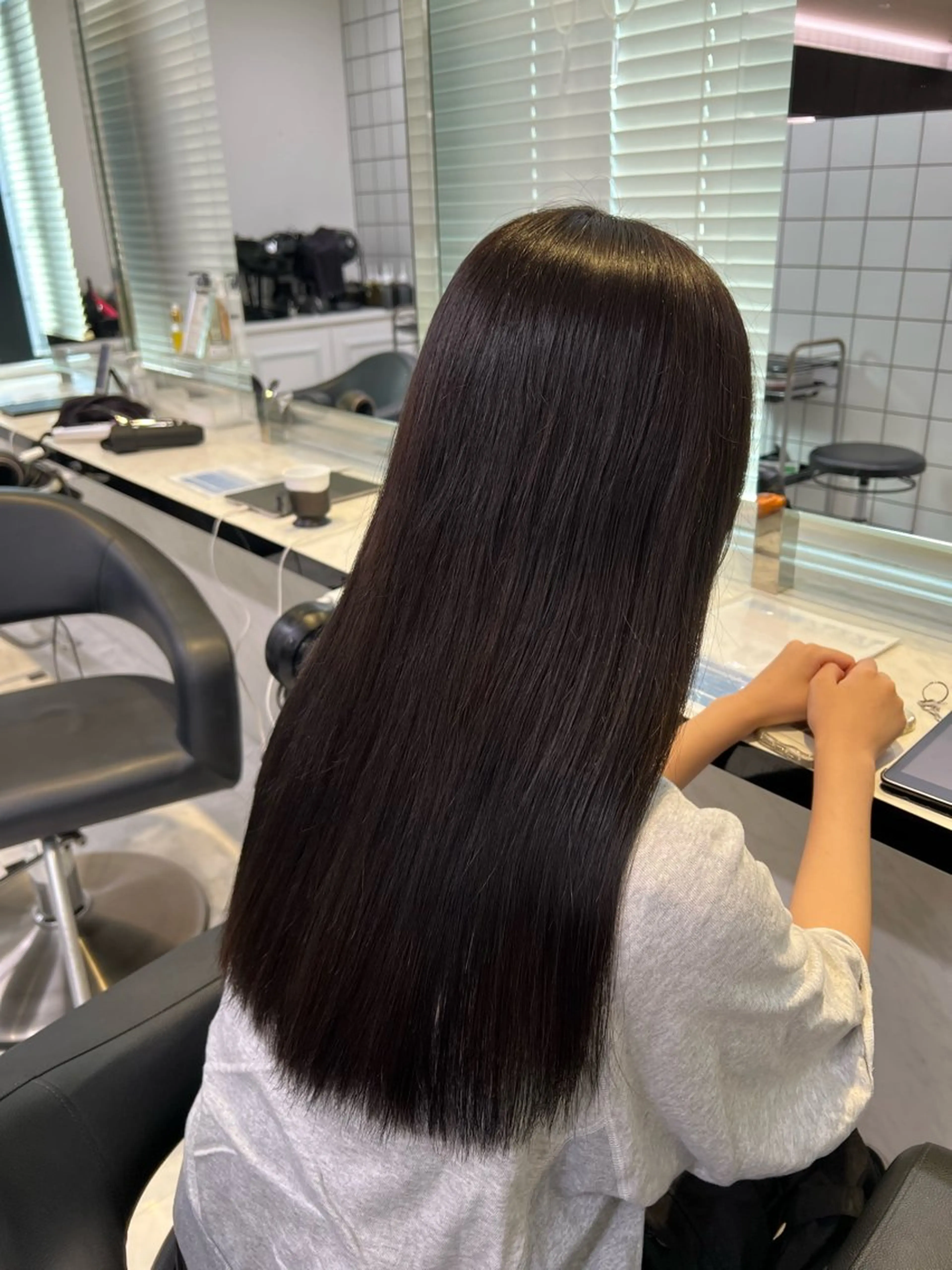 ロング 韓国ベージュ🏹 YUTOのヘアスタイル