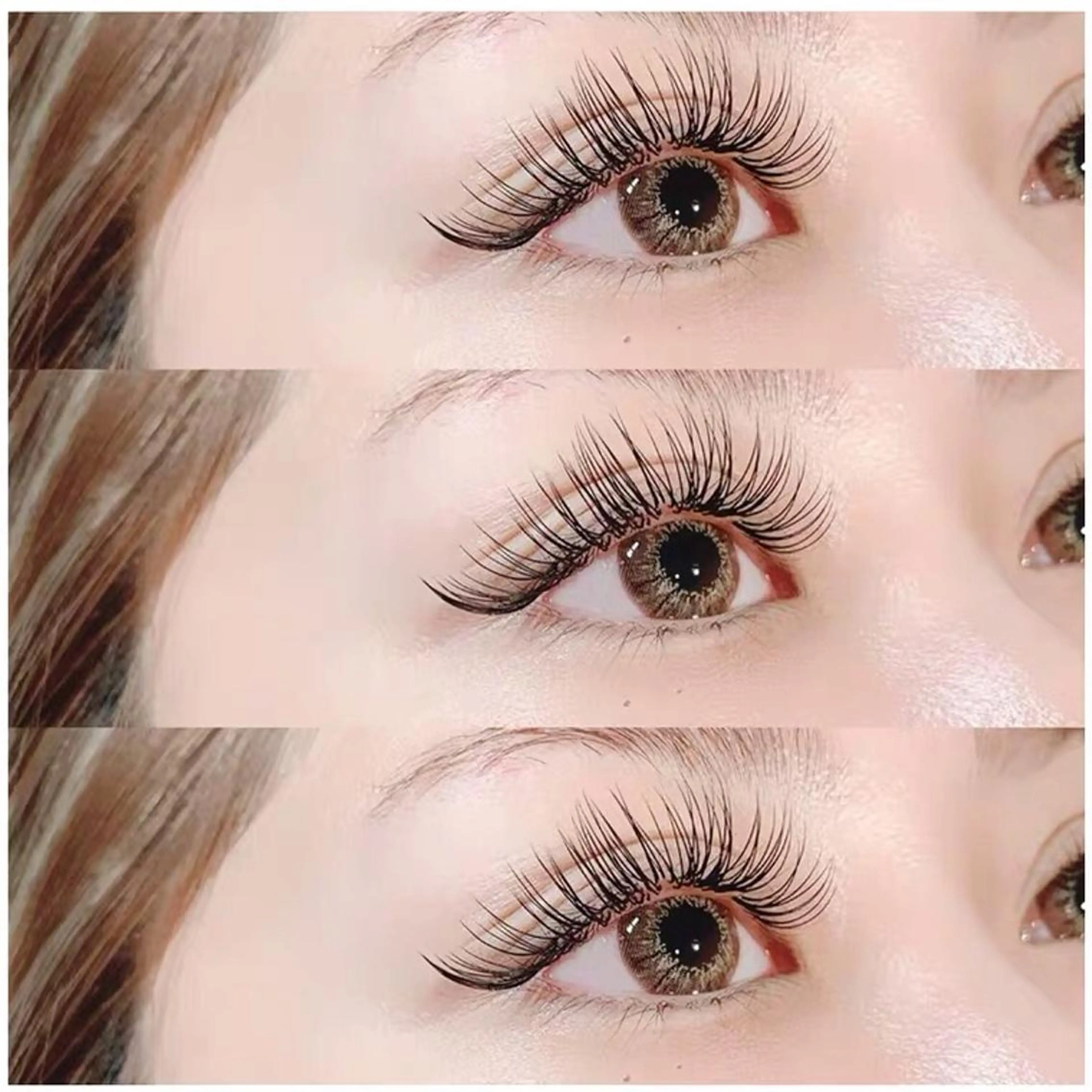 マツエク・マツパ 付け放題 フラットラッシュ Livnus リブナスのマツエク・マツパデザイン