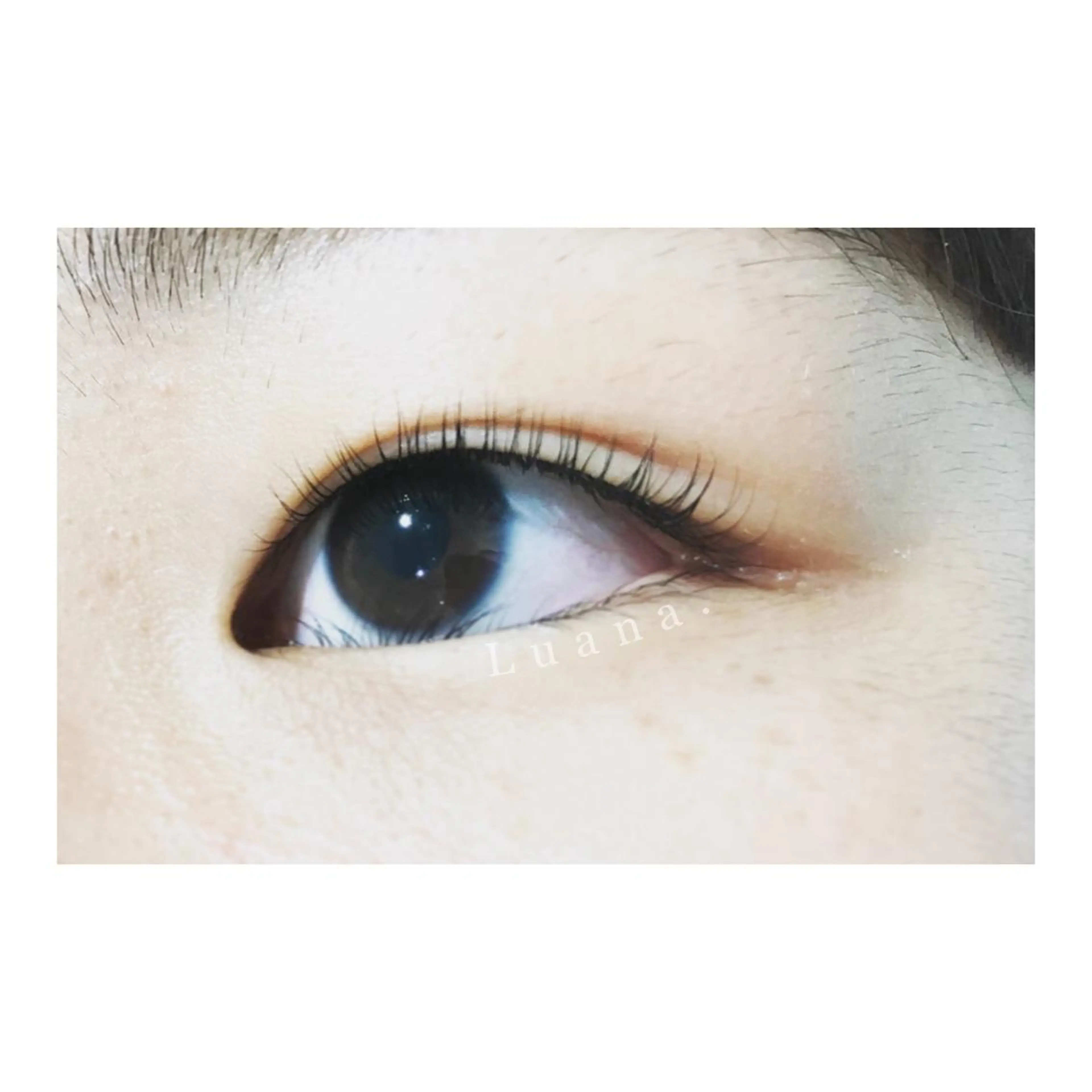 マツエク・マツパ 一重×まつ毛パーマ にっくに ちひろの眉毛・アイブロウイメージ