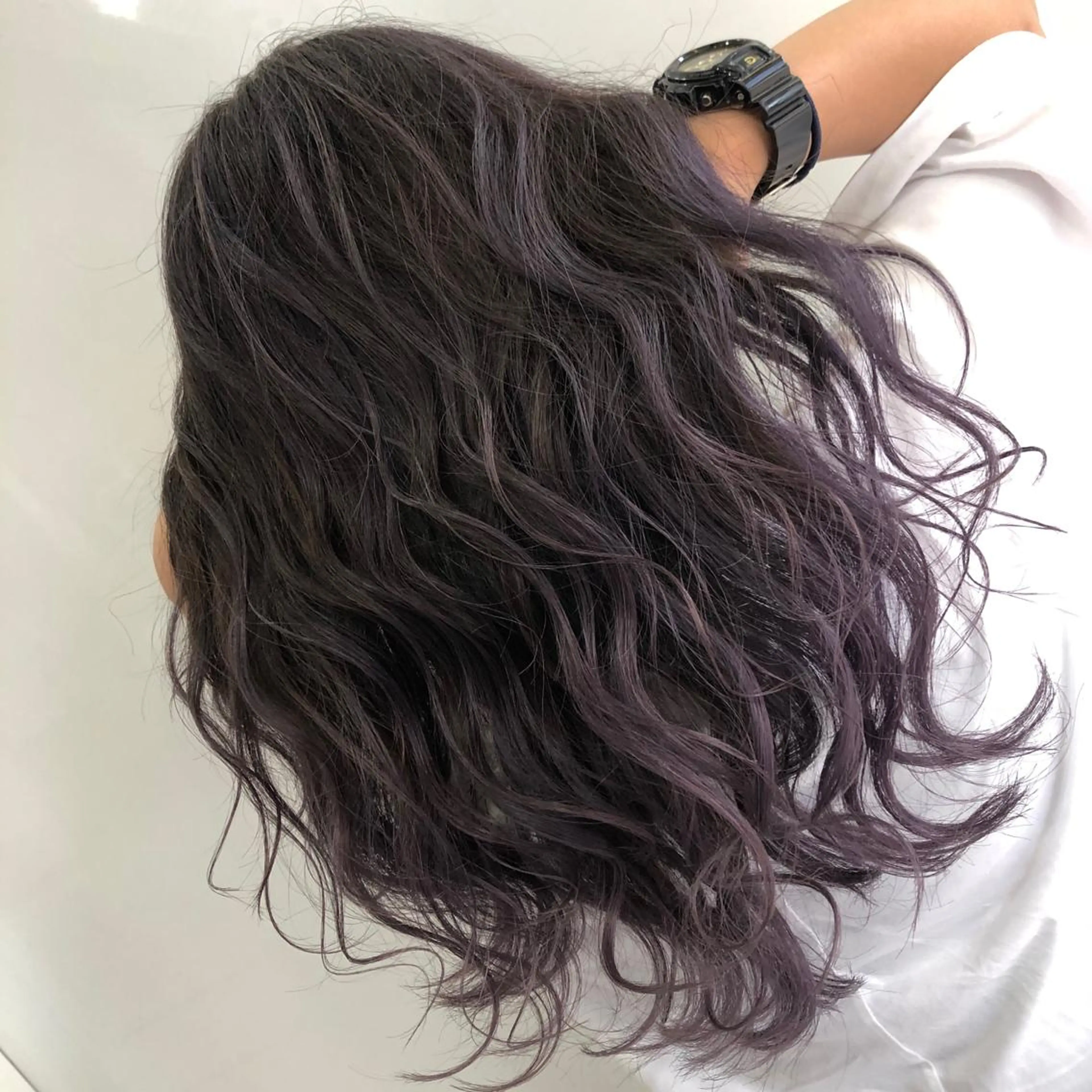 ロング カラー ヘアアレンジ 脱白髪染め専門店HAKUA PLUS白髪ぼかし町田2号店所属・カットモデル募集中！ 大月竜斗のヘアスタイル