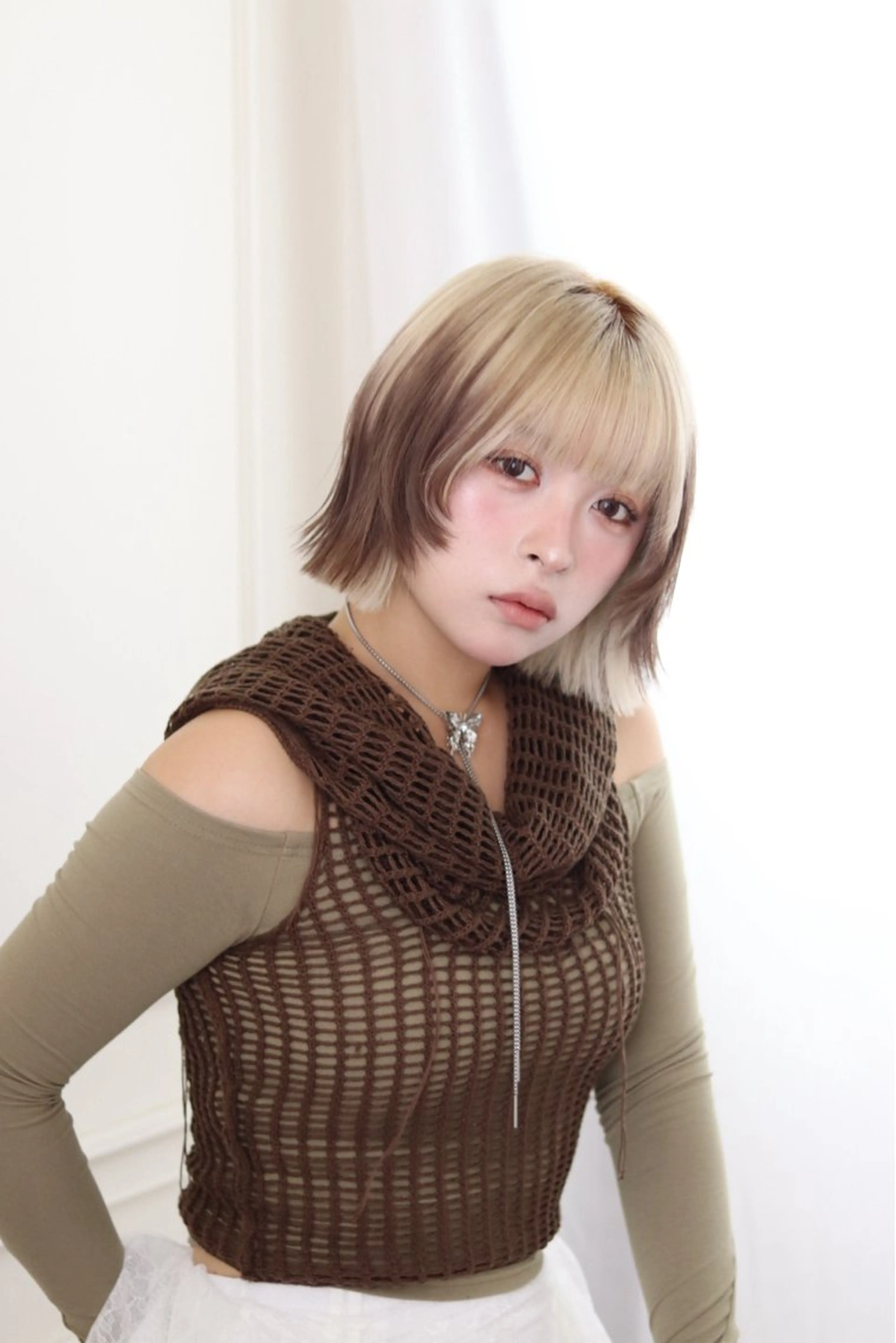 ショート 🌱大森柚紀🐇 うる艶髪🫧のヘアスタイル