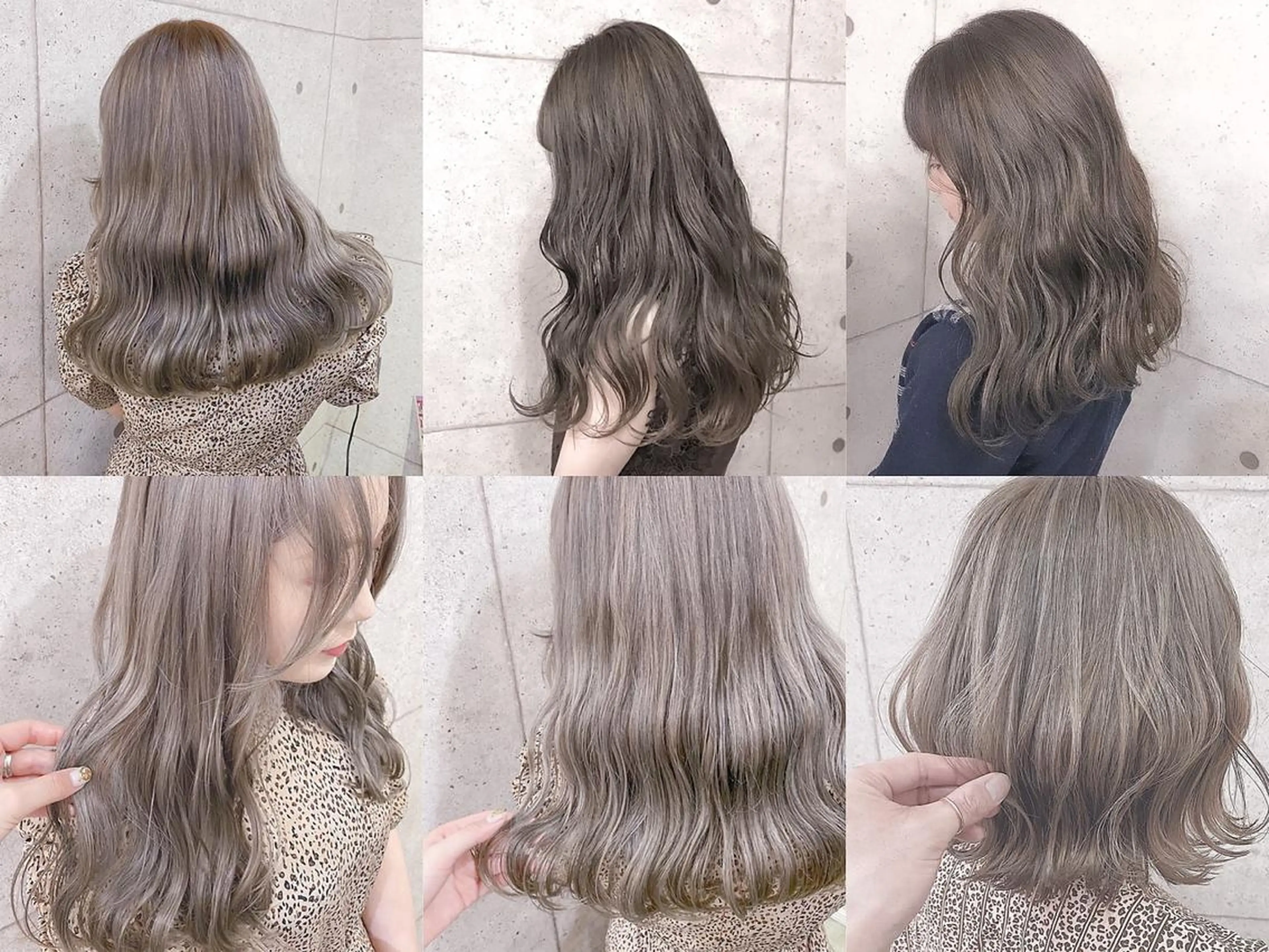 ミディアム オリーブ、カーキ系 No.1シラトリのヘアスタイル