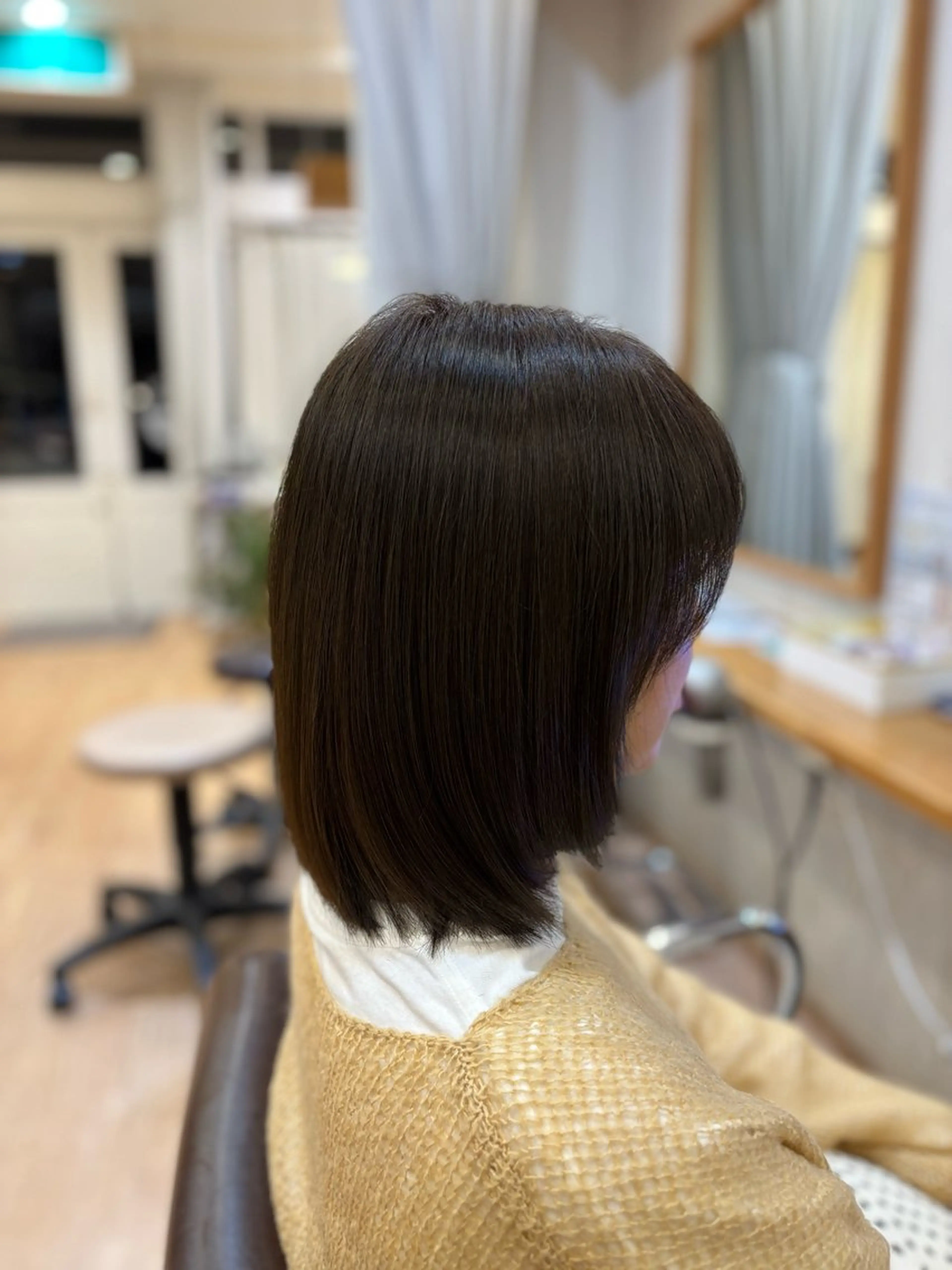 ミディアム カラー すなが/ハイライト モデル募集中のヘアスタイル