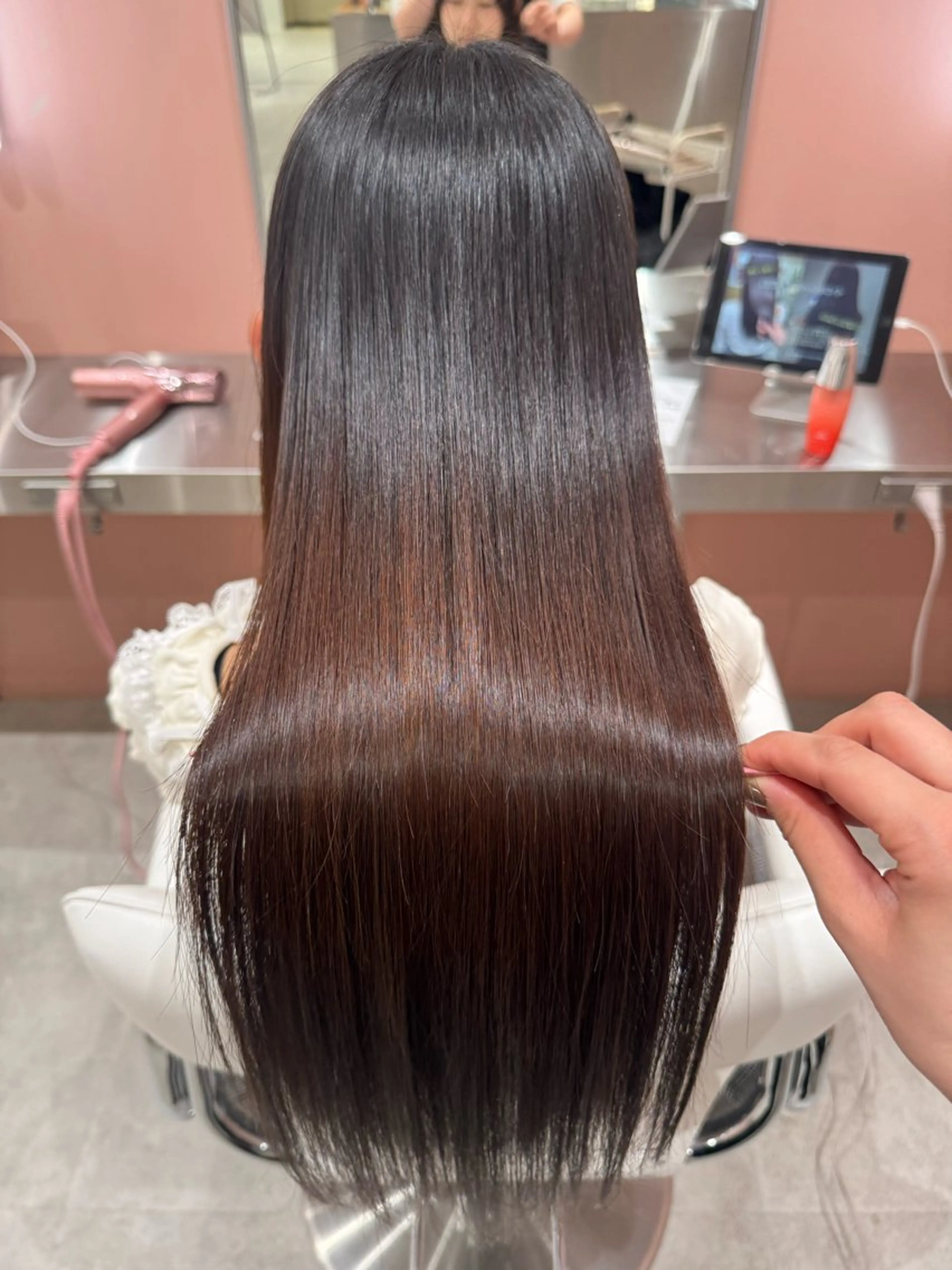 ロング 縮毛矯正 🫧髪質改善/縮毛 矯正/RIKOのヘアスタイル