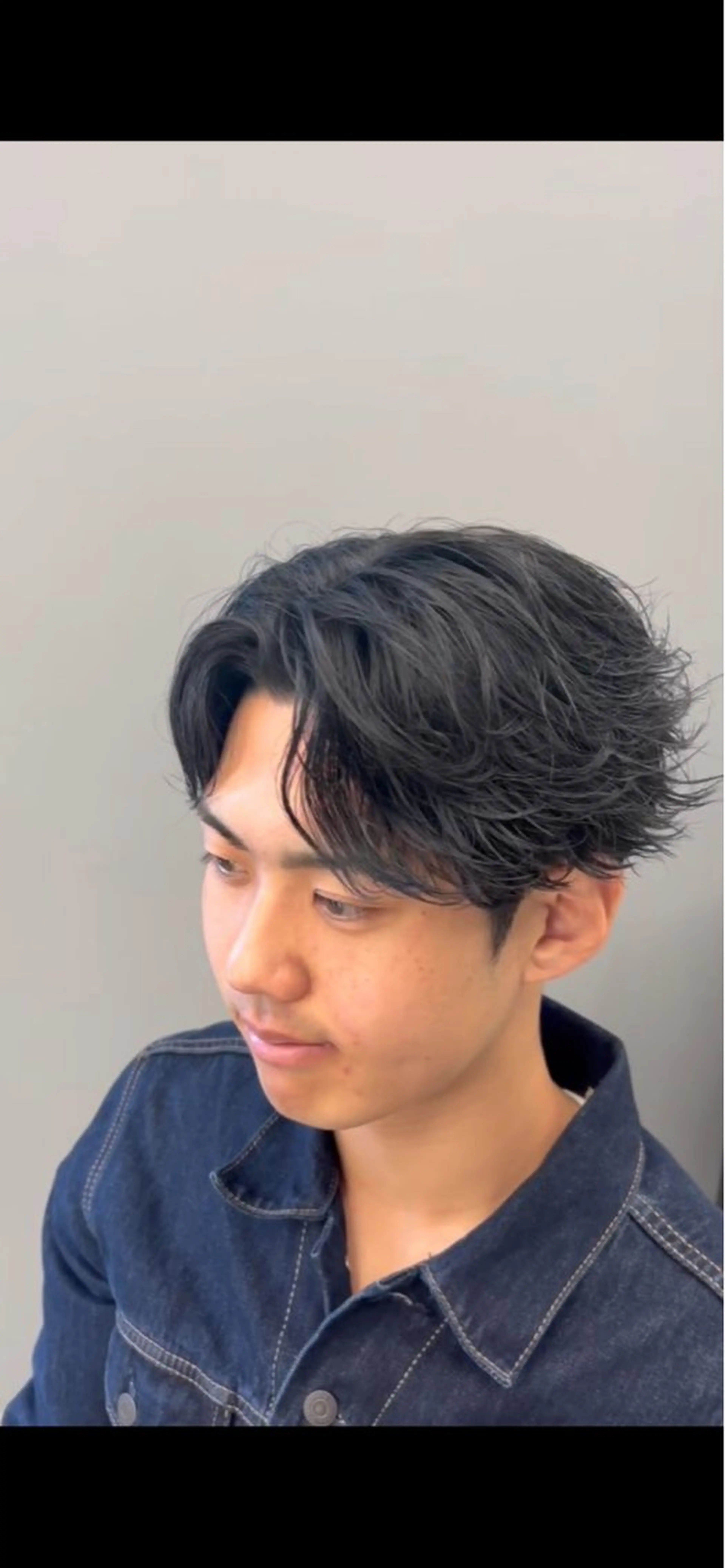 ショート パーマ メンズ メンズパーマ アーバンスタジオ ハルチカのヘアスタイル