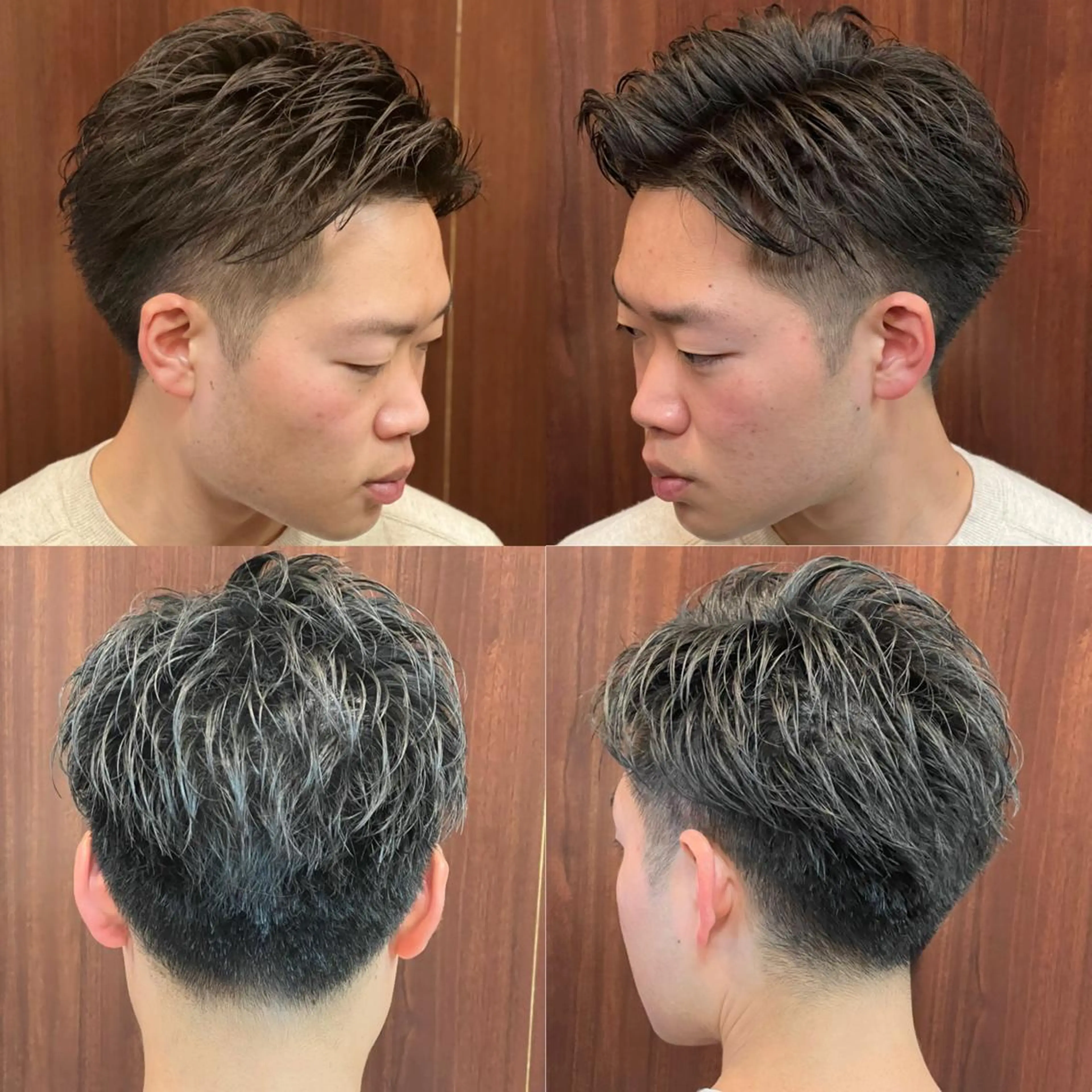 ショート ヘアアレンジ メンズ 萩原 勇樹のヘアスタイル