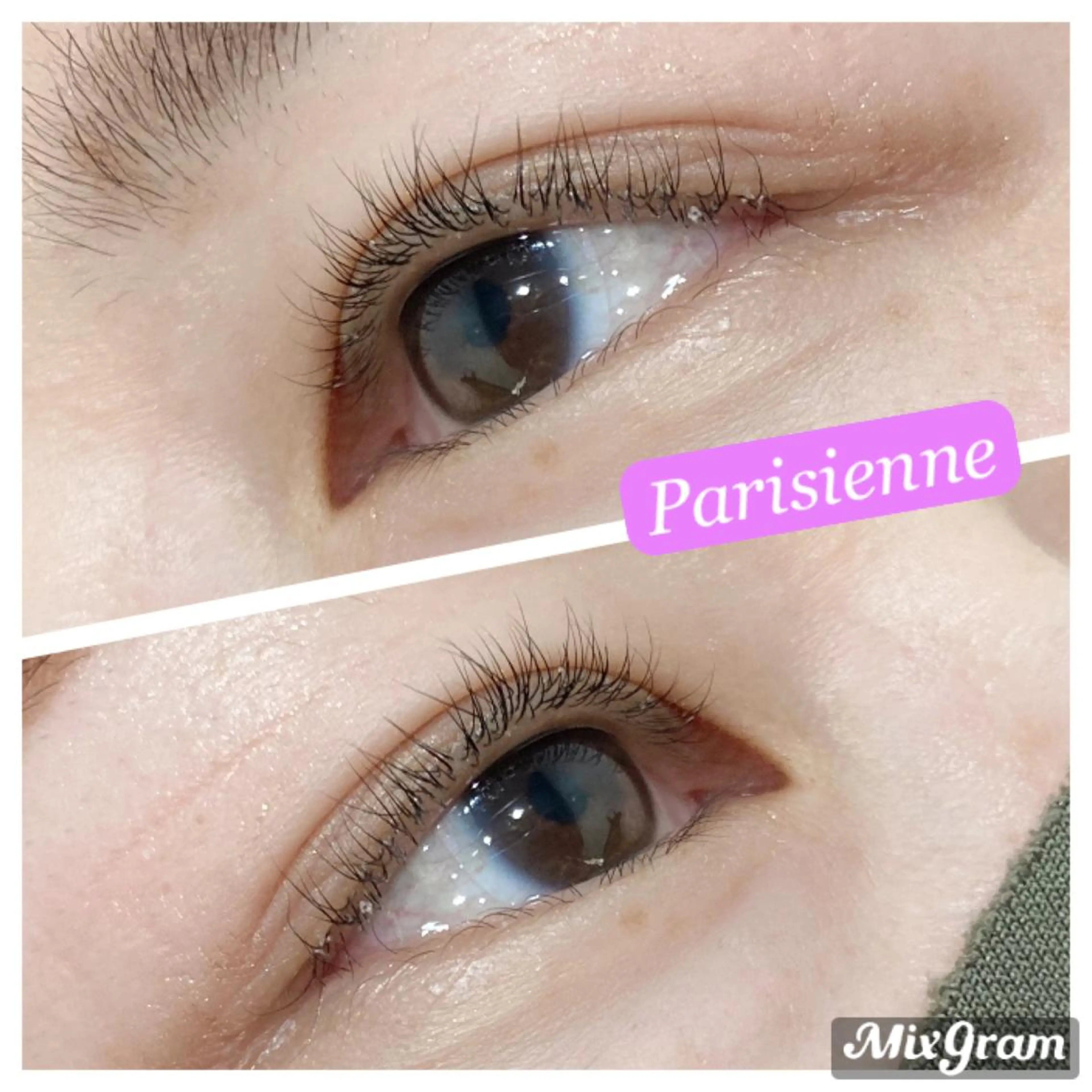 マツエク・マツパ パリジェンヌラッシュリフト MoaMoa 🩵ᩚsaya🩵ᩚのマツエク・マツパデザイン