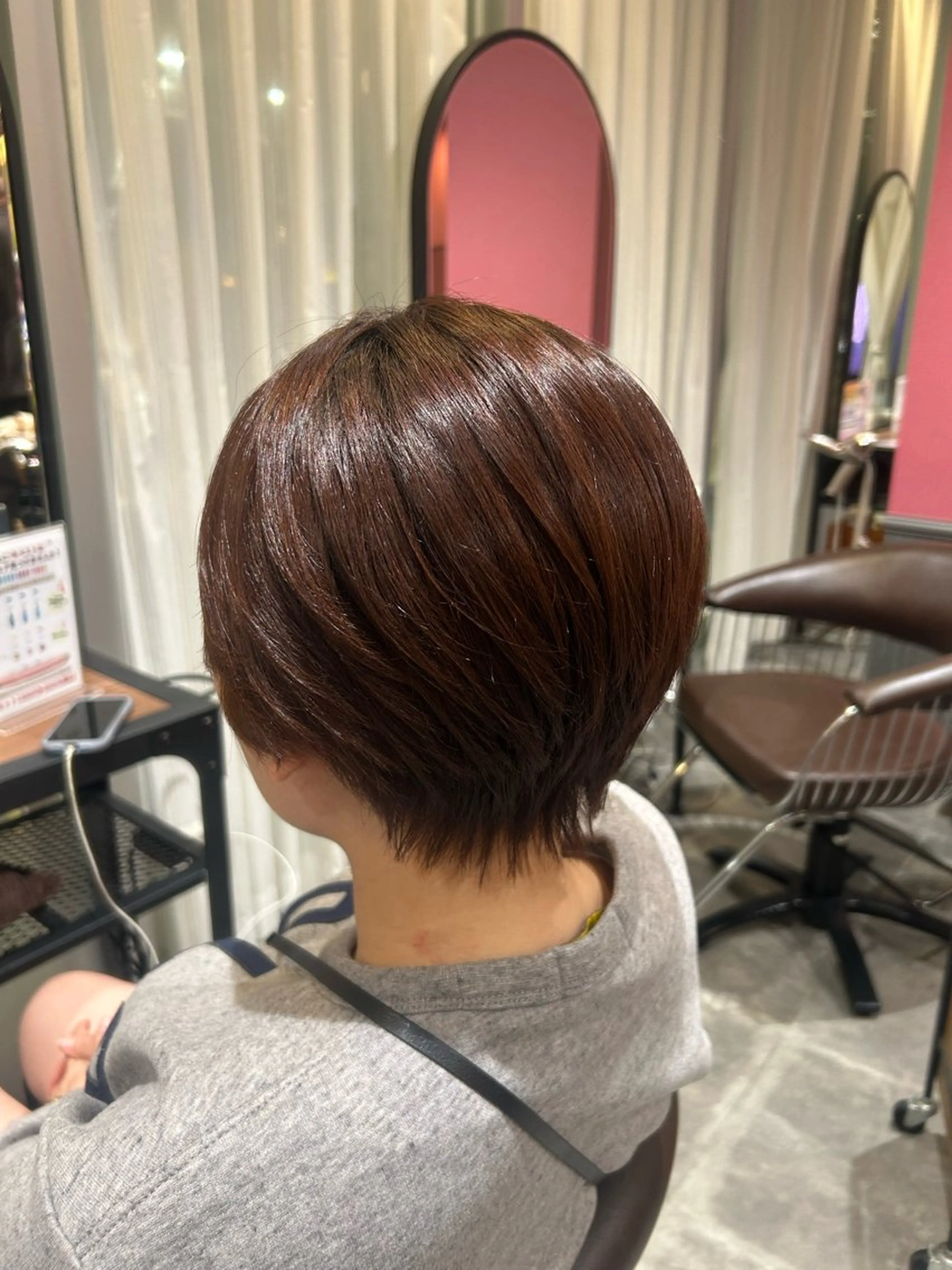 【4️⃣月限定🌸🍡垢抜け似合わせショート✂️💖】シャンプートリートメント付き🧴の写真