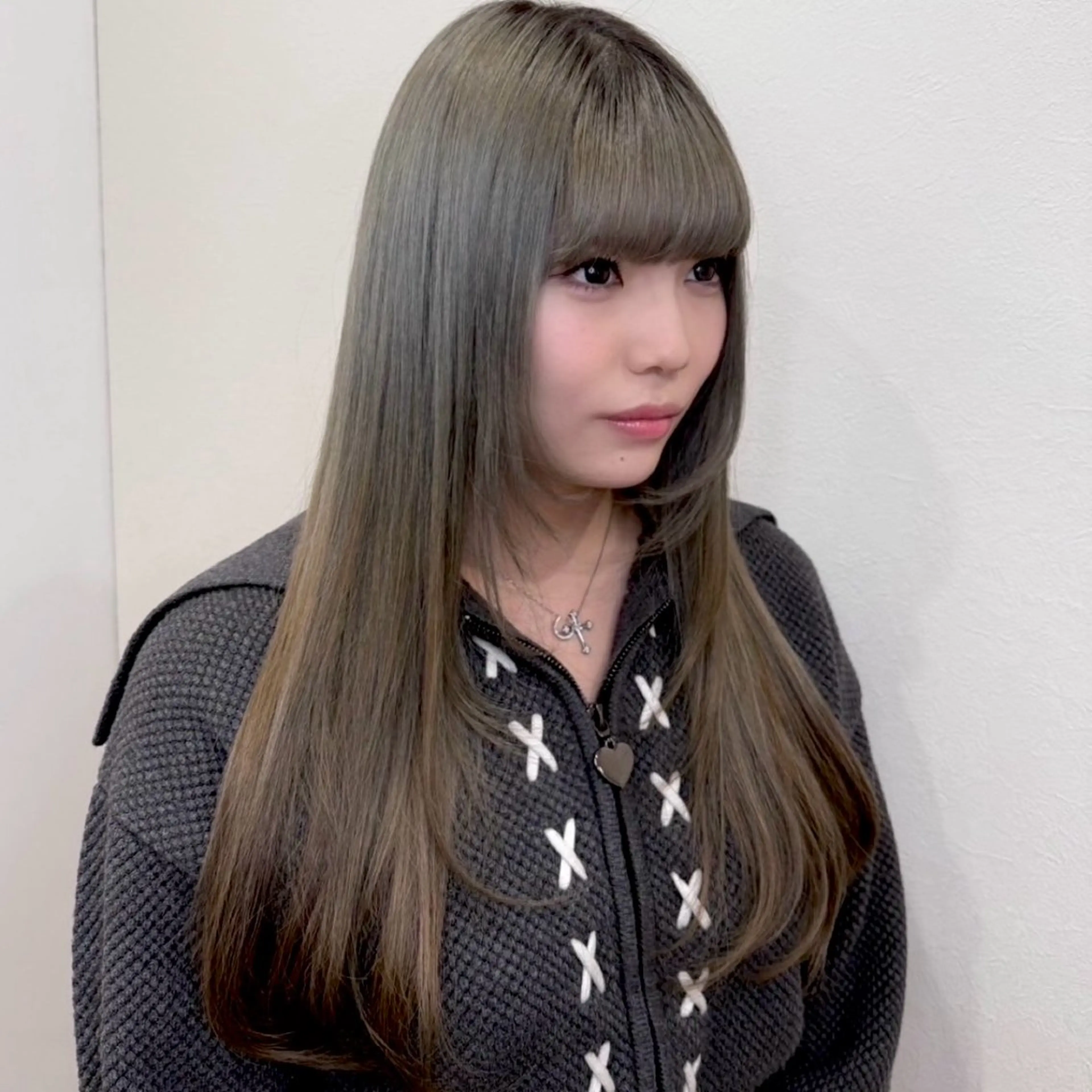 巻き下ろしorストレートの写真