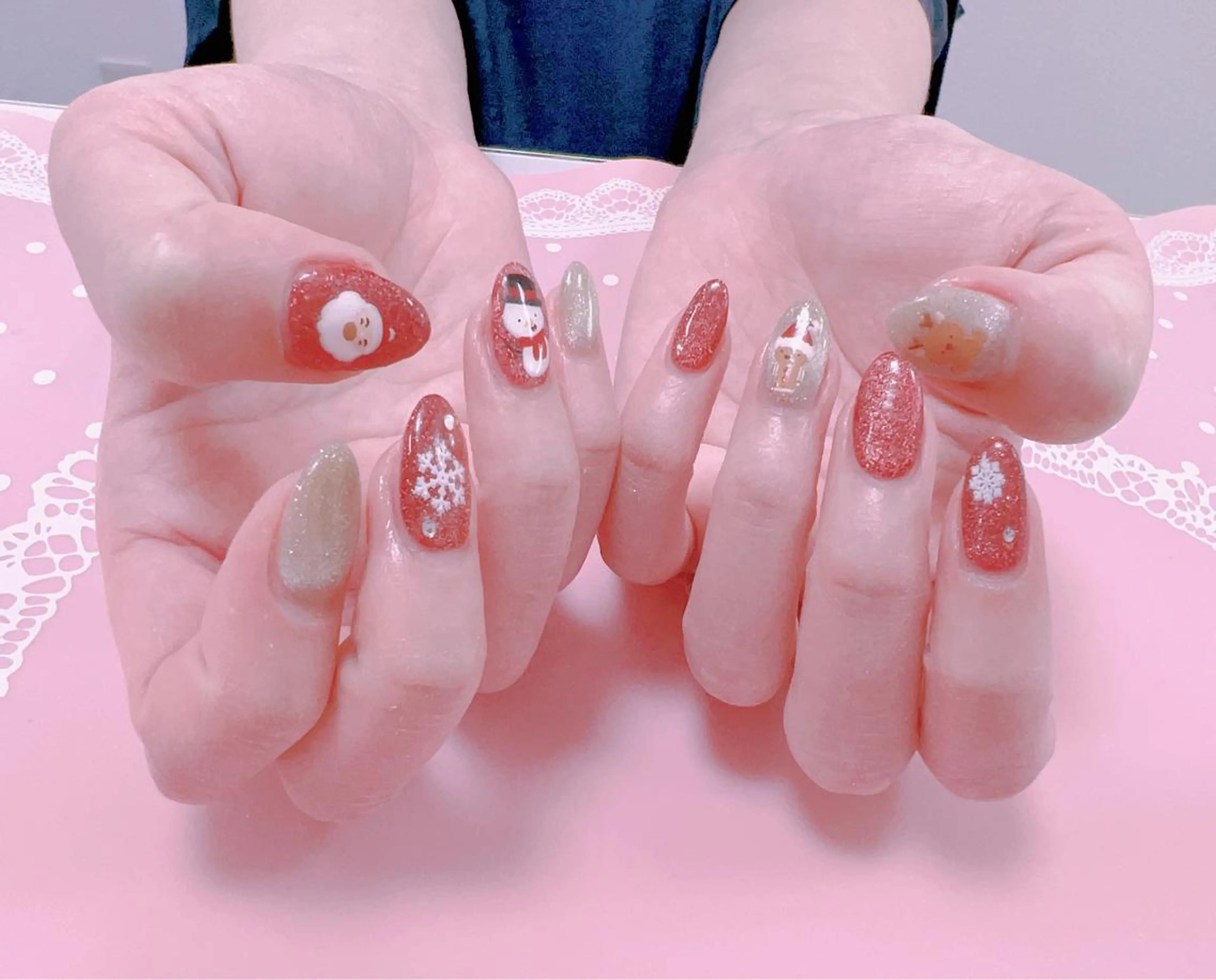 ネイル はぴねす所属・横浜 美夢のネイルデザイン