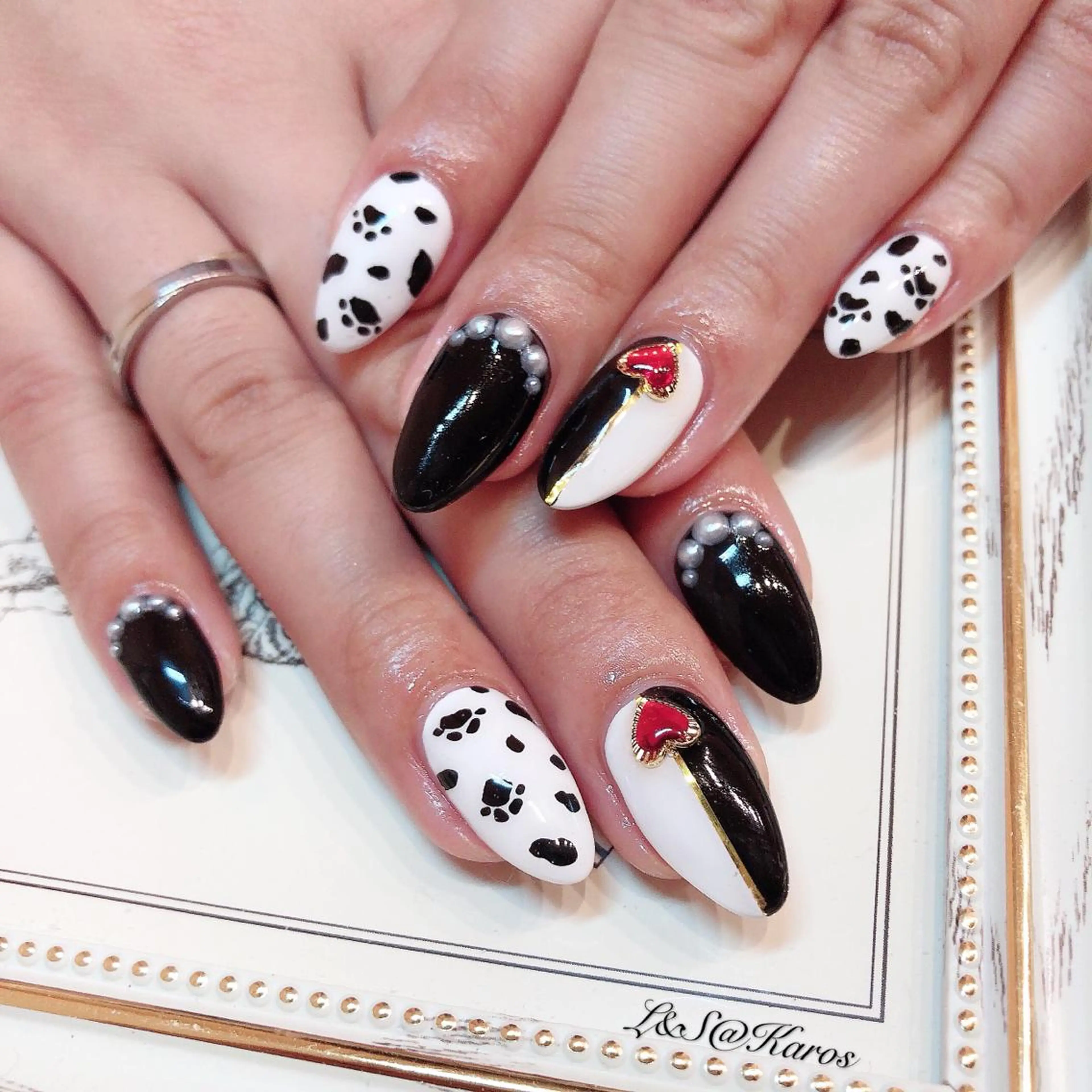 ネイル ハンドネイル L&S@ Karosのネイルデザイン