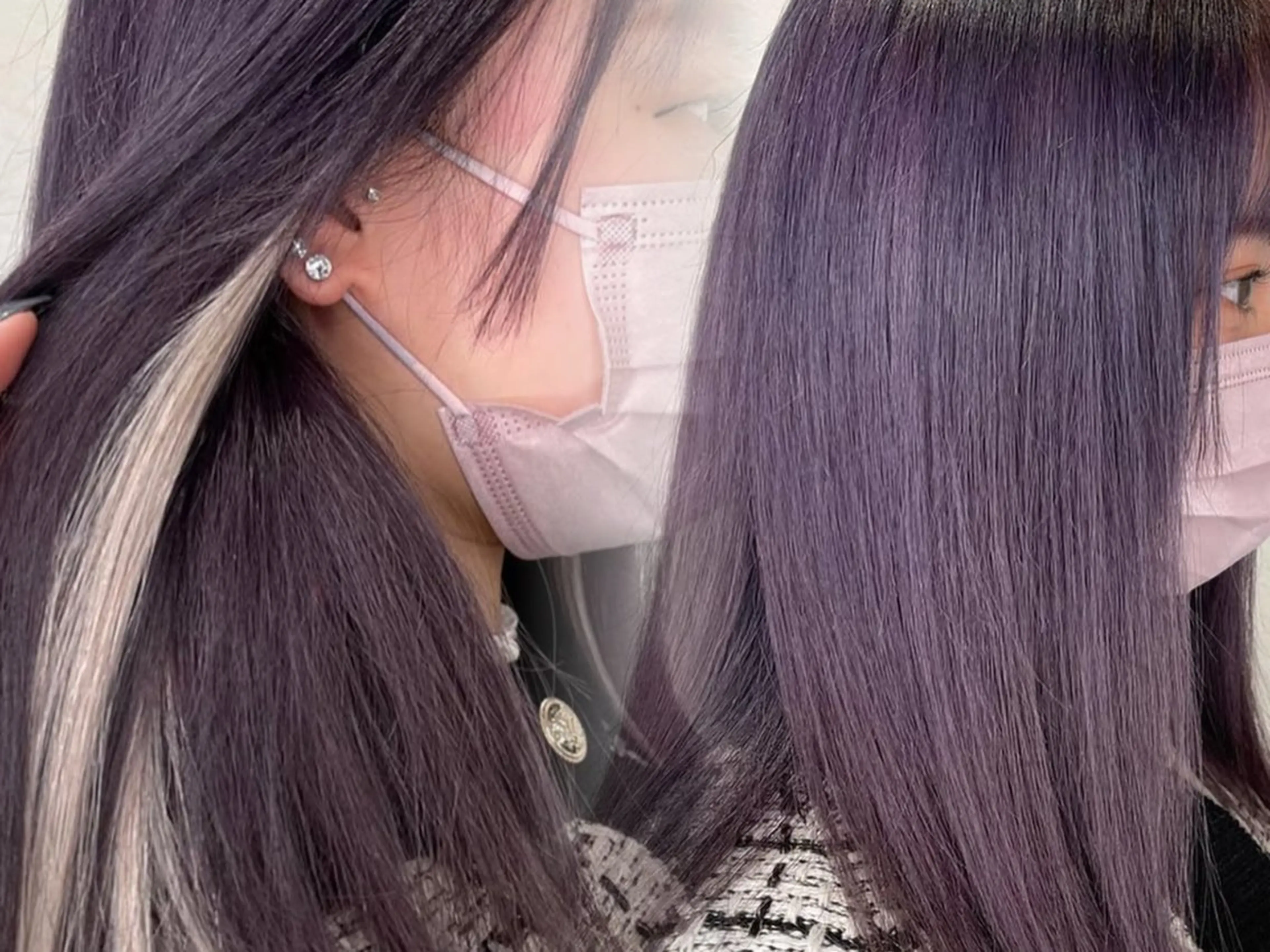 カラー ヘアカラー RIO🩶NEXT/ エクステ/ハイトーンのヘアスタイル