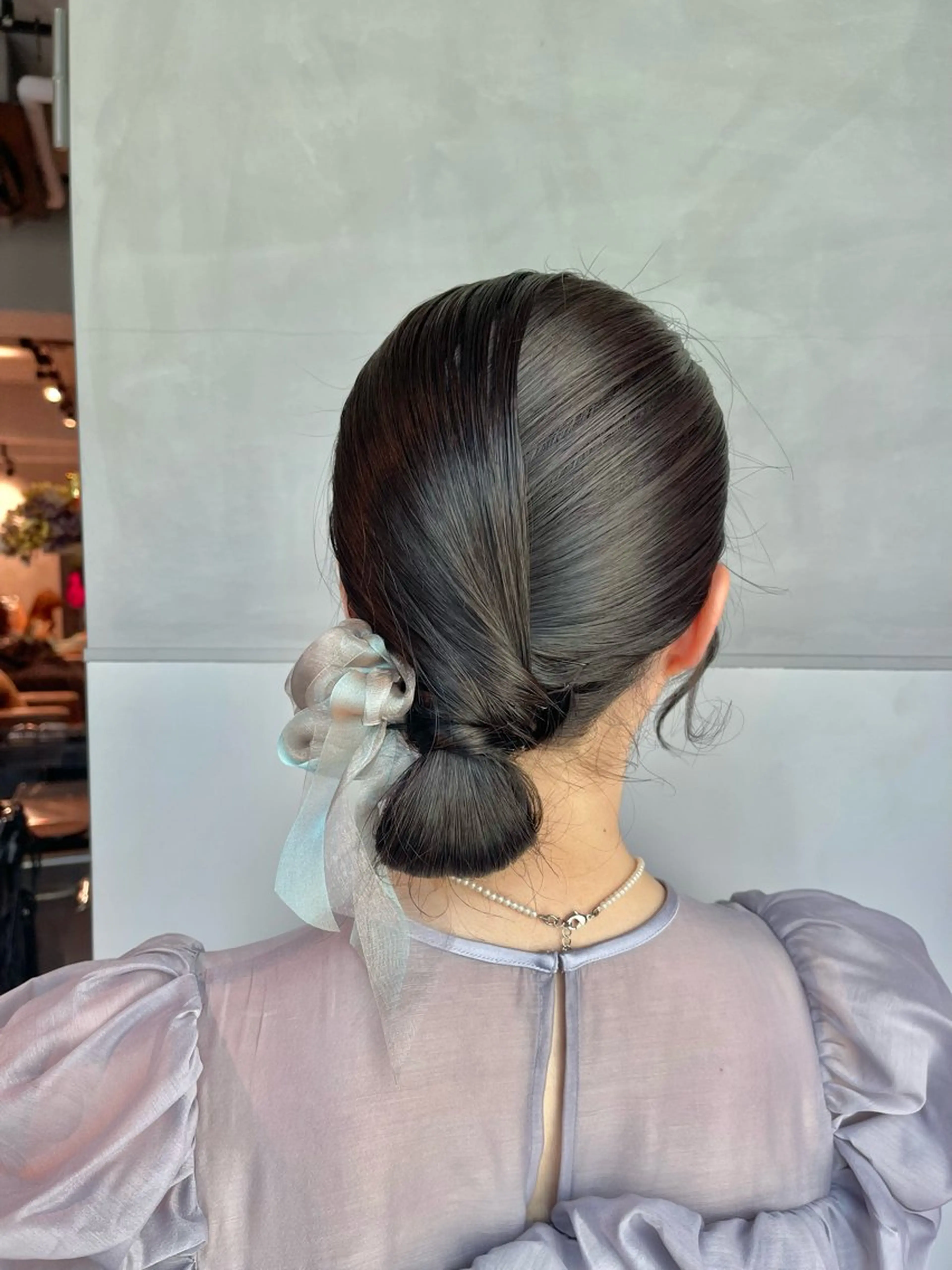 ヘアアレンジ 結婚式・ブライダル 卒業式のヘアスタイル charm《銀座》 ヘアセット/縮毛矯正のヘアスタイル