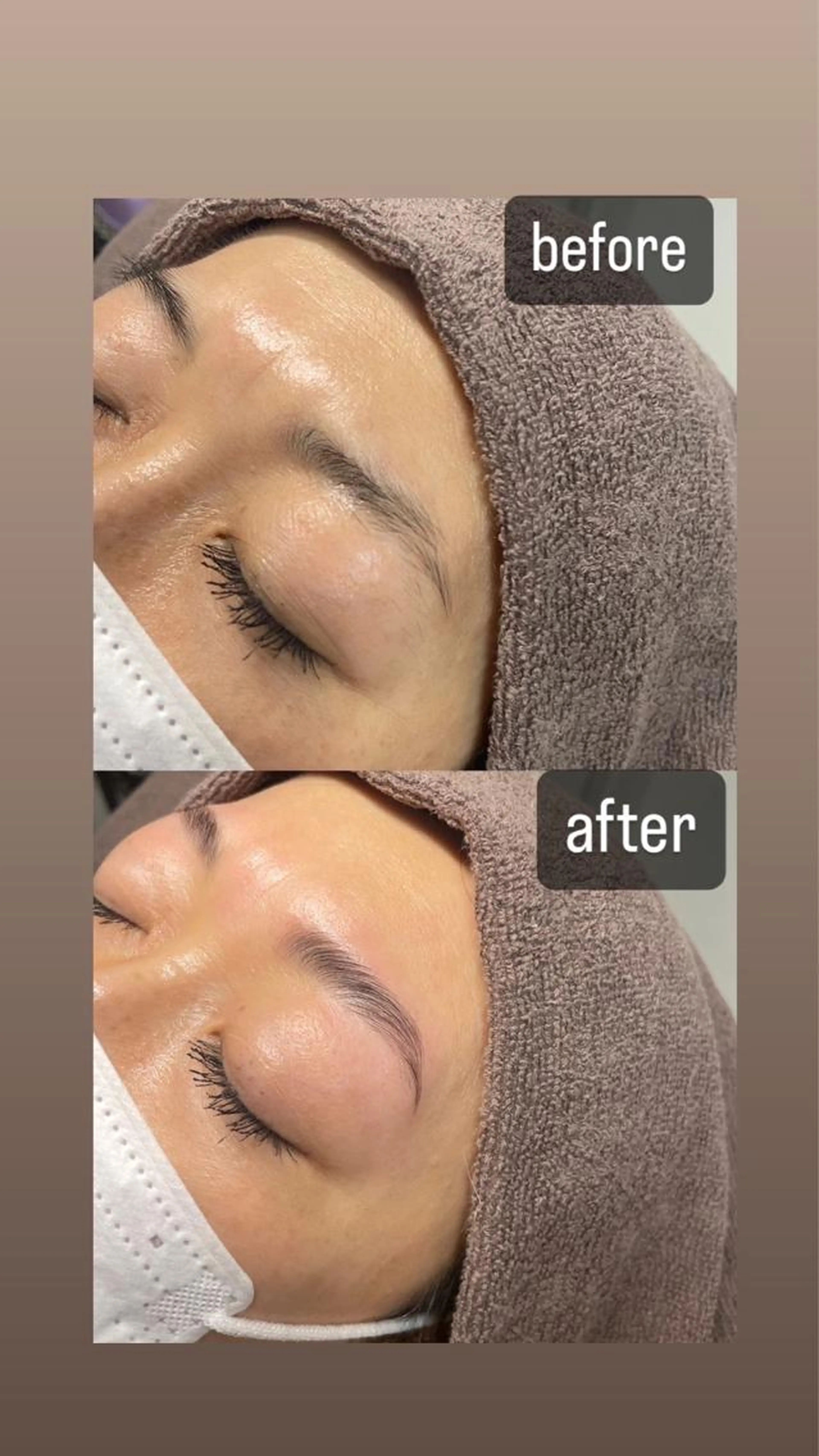 【※電話予約のみ⚠️】今受けたいアイブロウNO.1‼️ハリウッドブロウリフトの写真