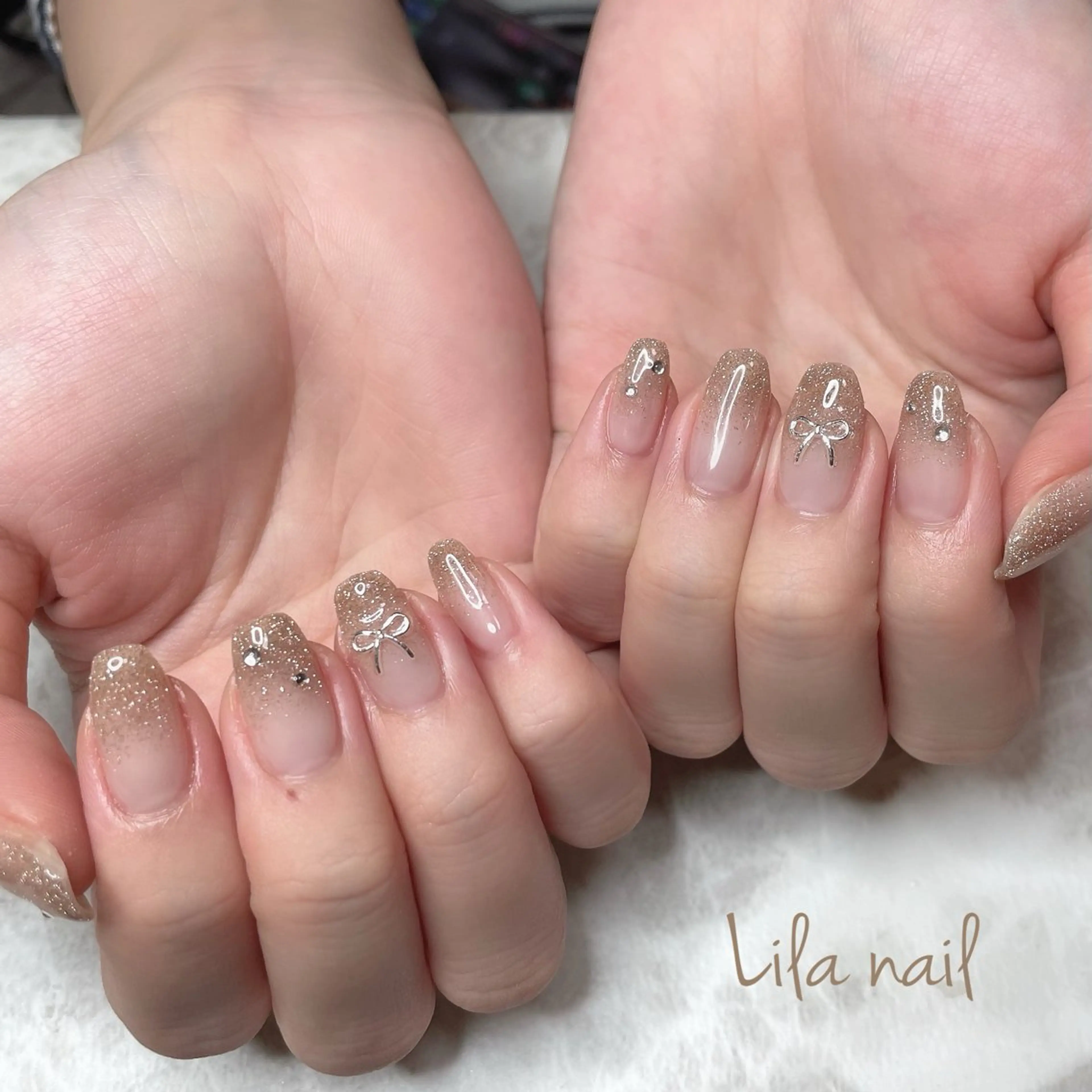 ネイル ハンドネイル ハンドケア Lila nail. harukaのネイルデザイン