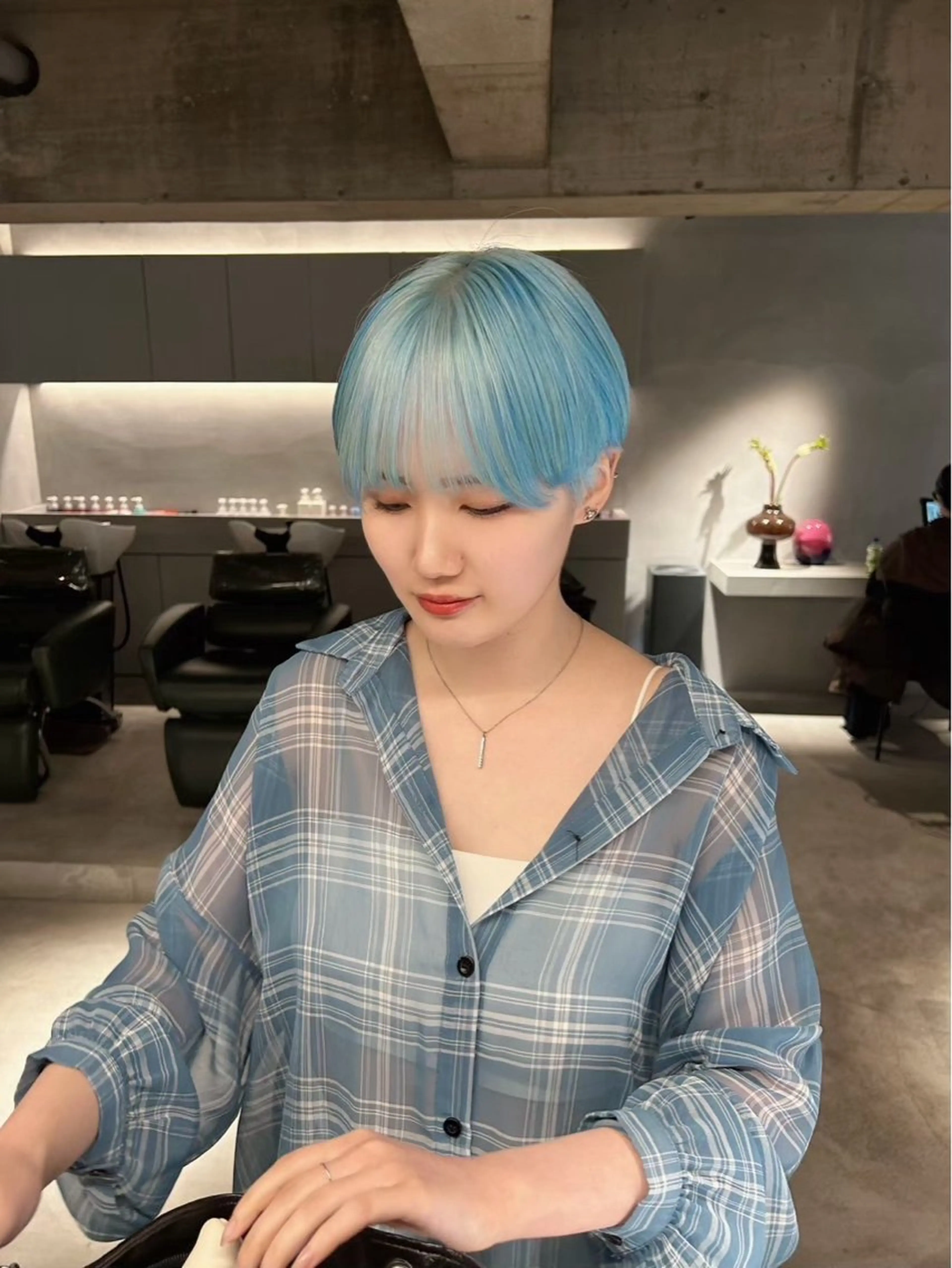 ショート 中村 衣里のヘアスタイル