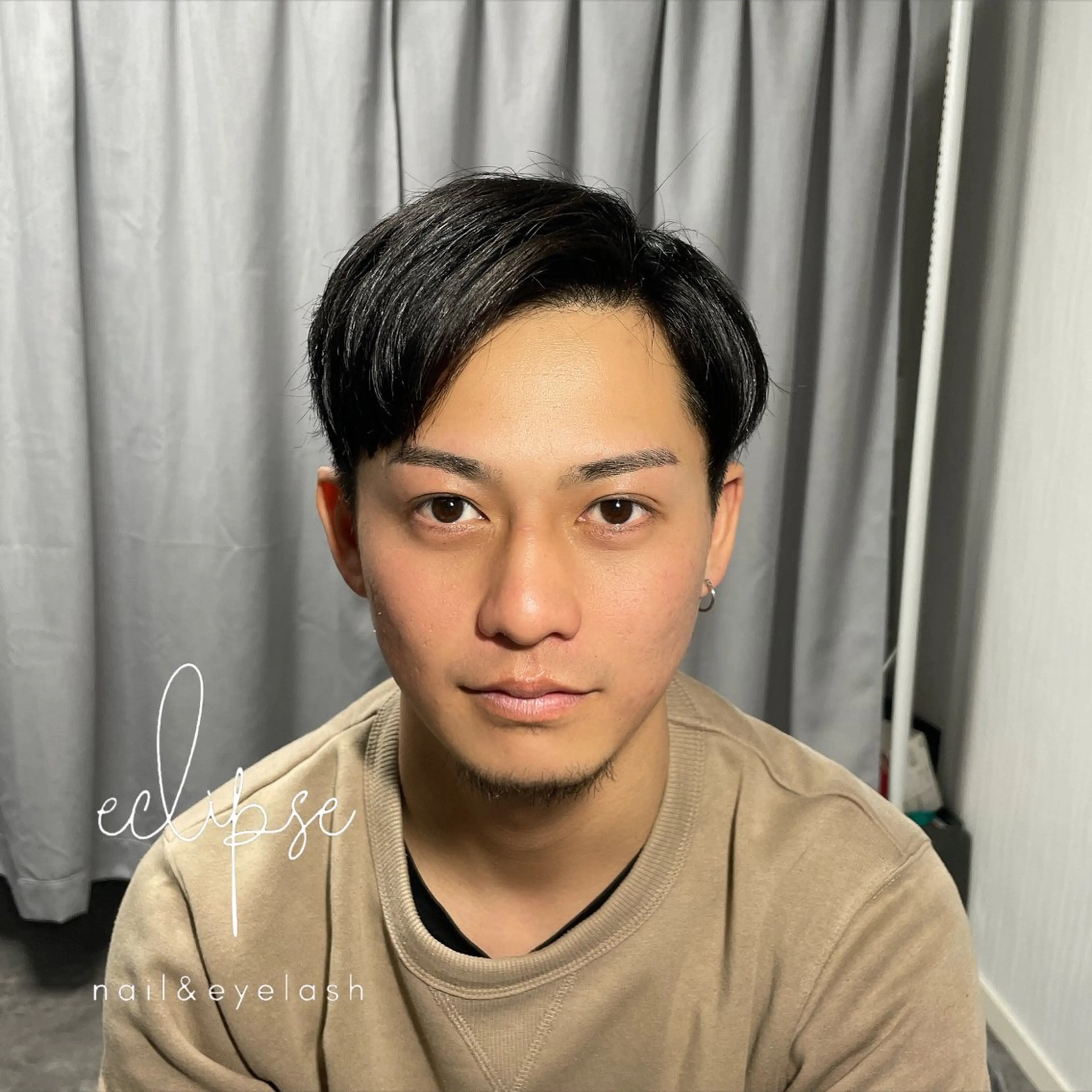 メンズ アイブロウ eclipse eyelashのマツエク・マツパデザイン