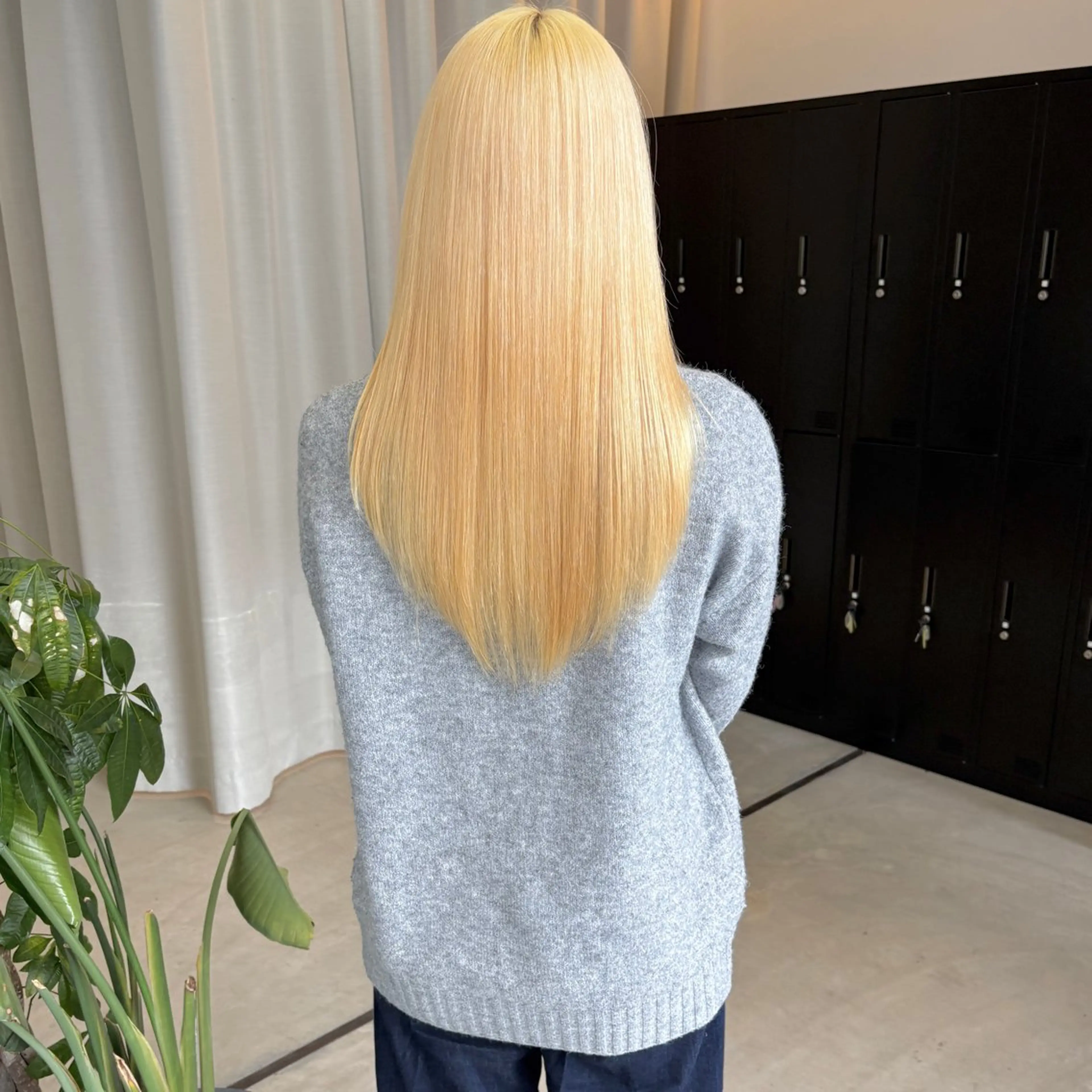 ロング カラー ブリーチ ヘアカラー はちすか るかのヘアスタイル