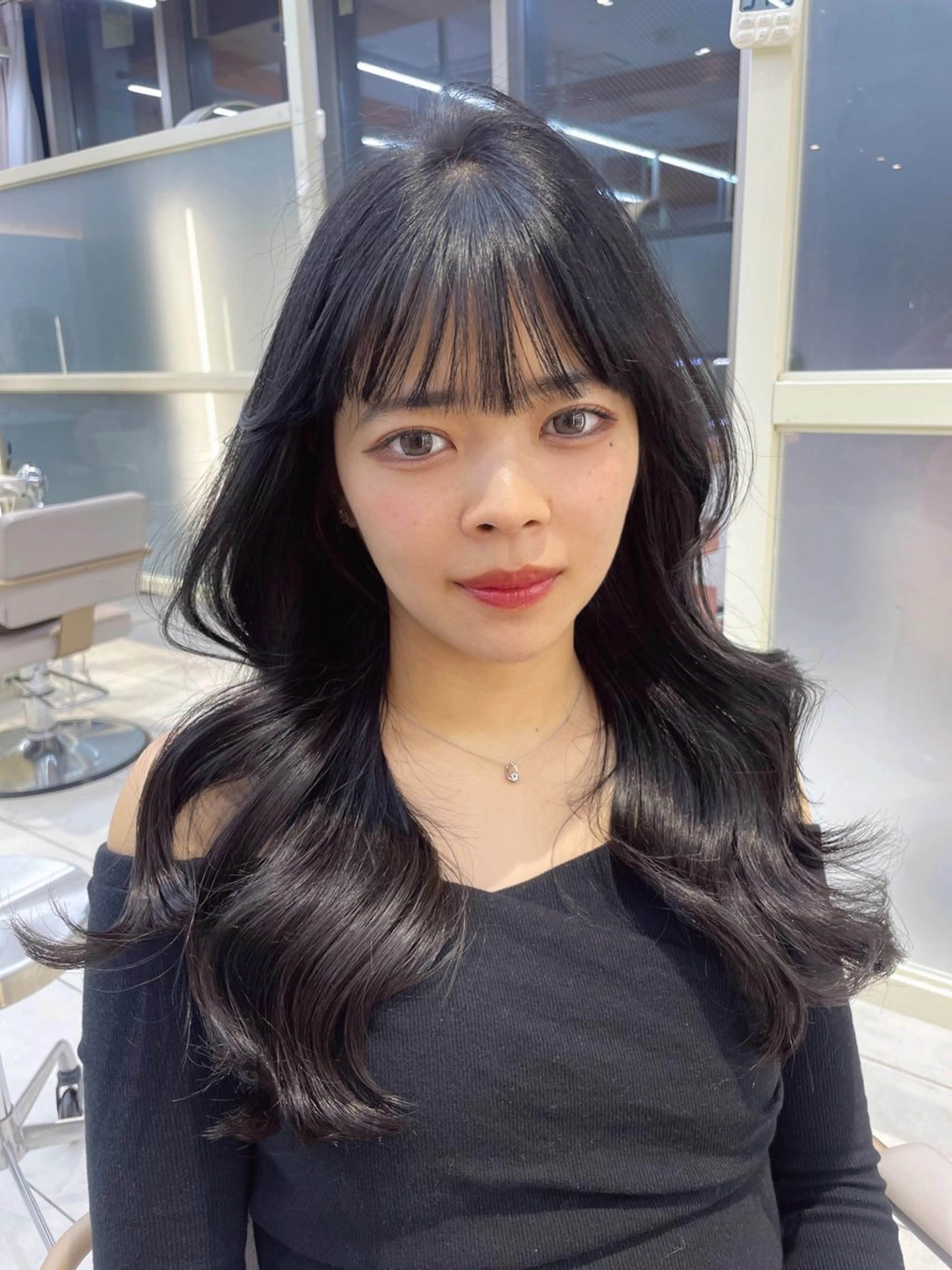 ロング レイヤー/顔周り /透明感/TAKUのヘアスタイル