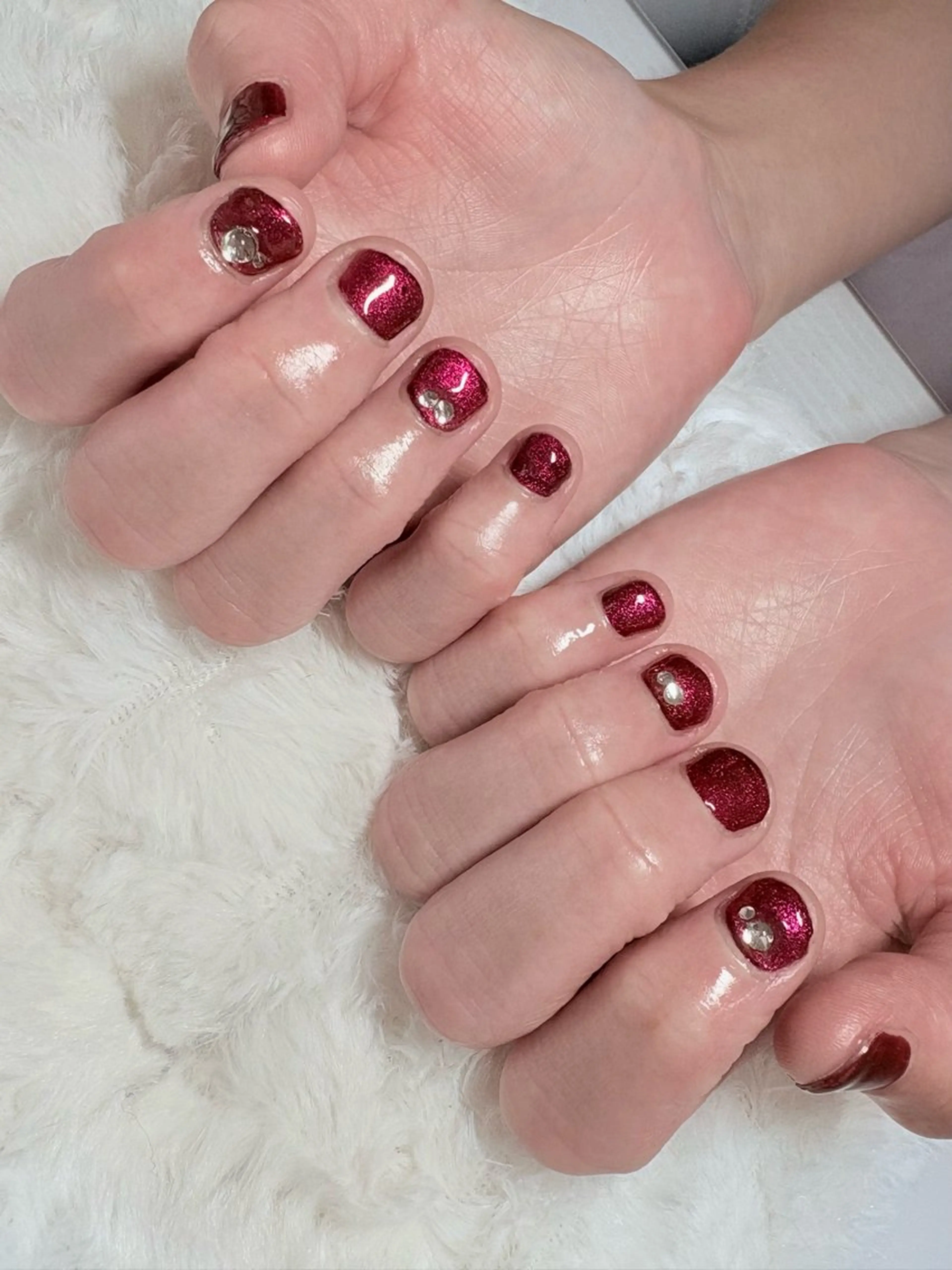 ネイル ショートネイル ハンドネイル non nail ⭐︎のネイルデザイン