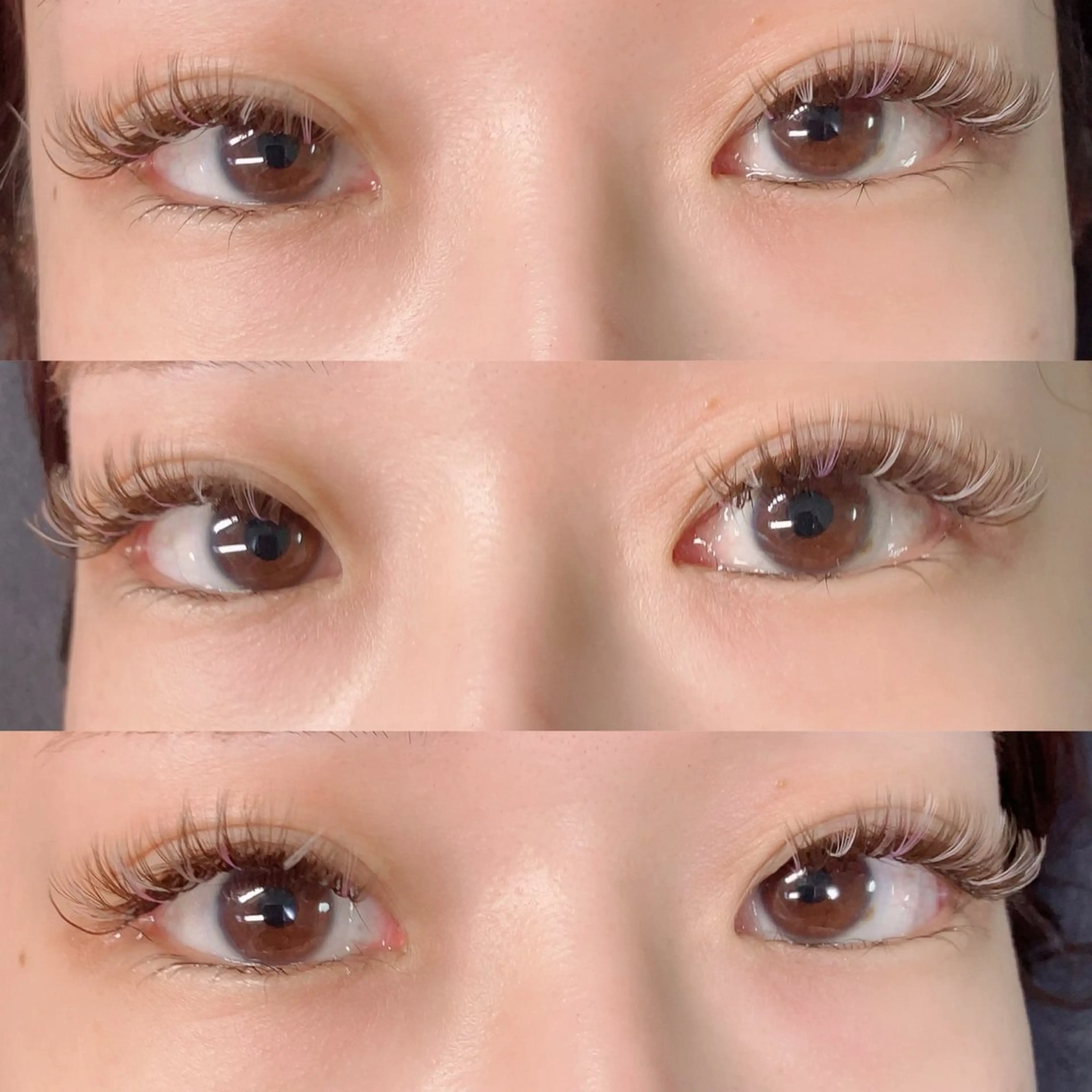 マツエク・マツパ 付け放題 カラーマツエク ボリュームラッシュ マツエク linda lashesのマツエク・マツパデザイン