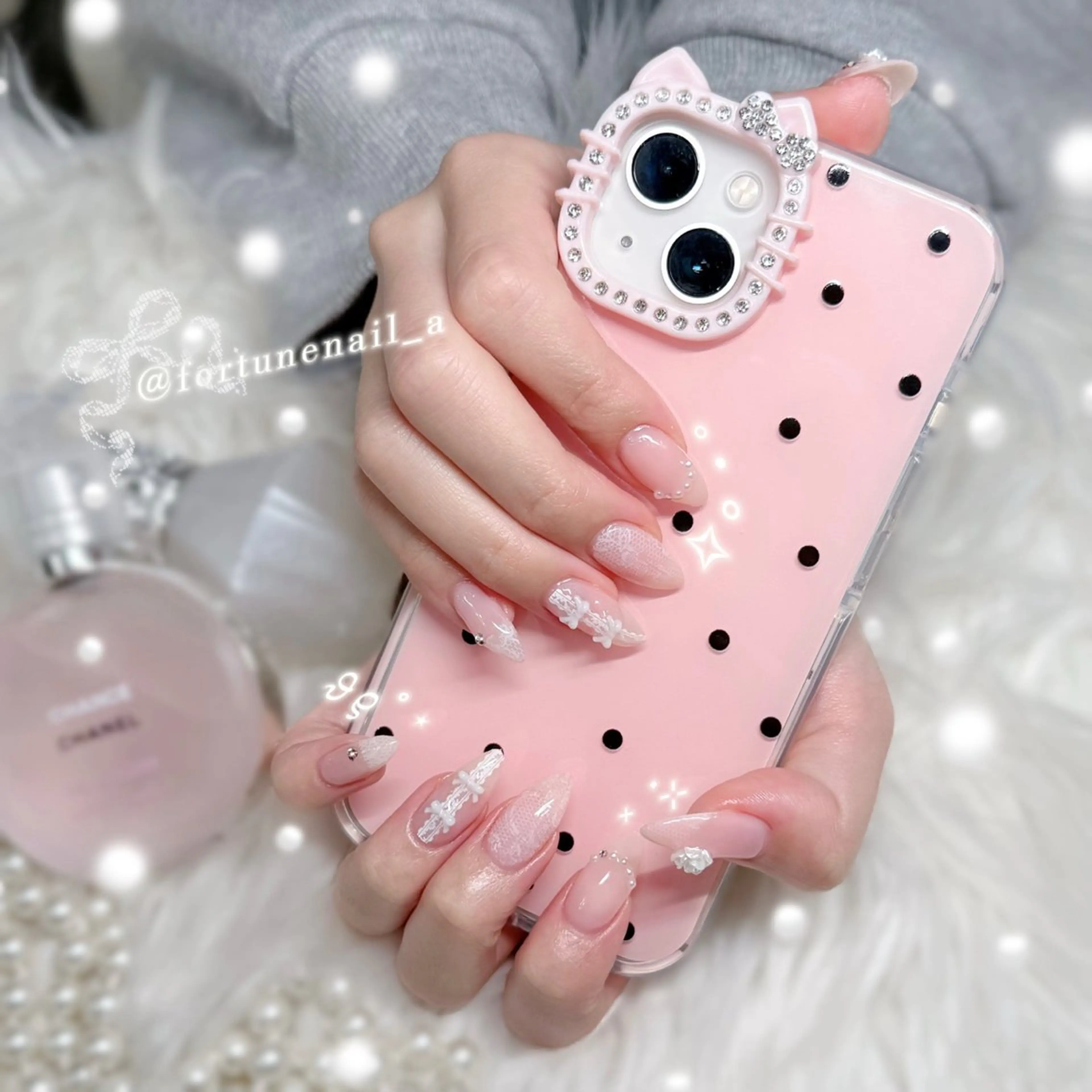 ネイル 持ち込み ✩.*🎀 aoi🎀のネイルデザイン